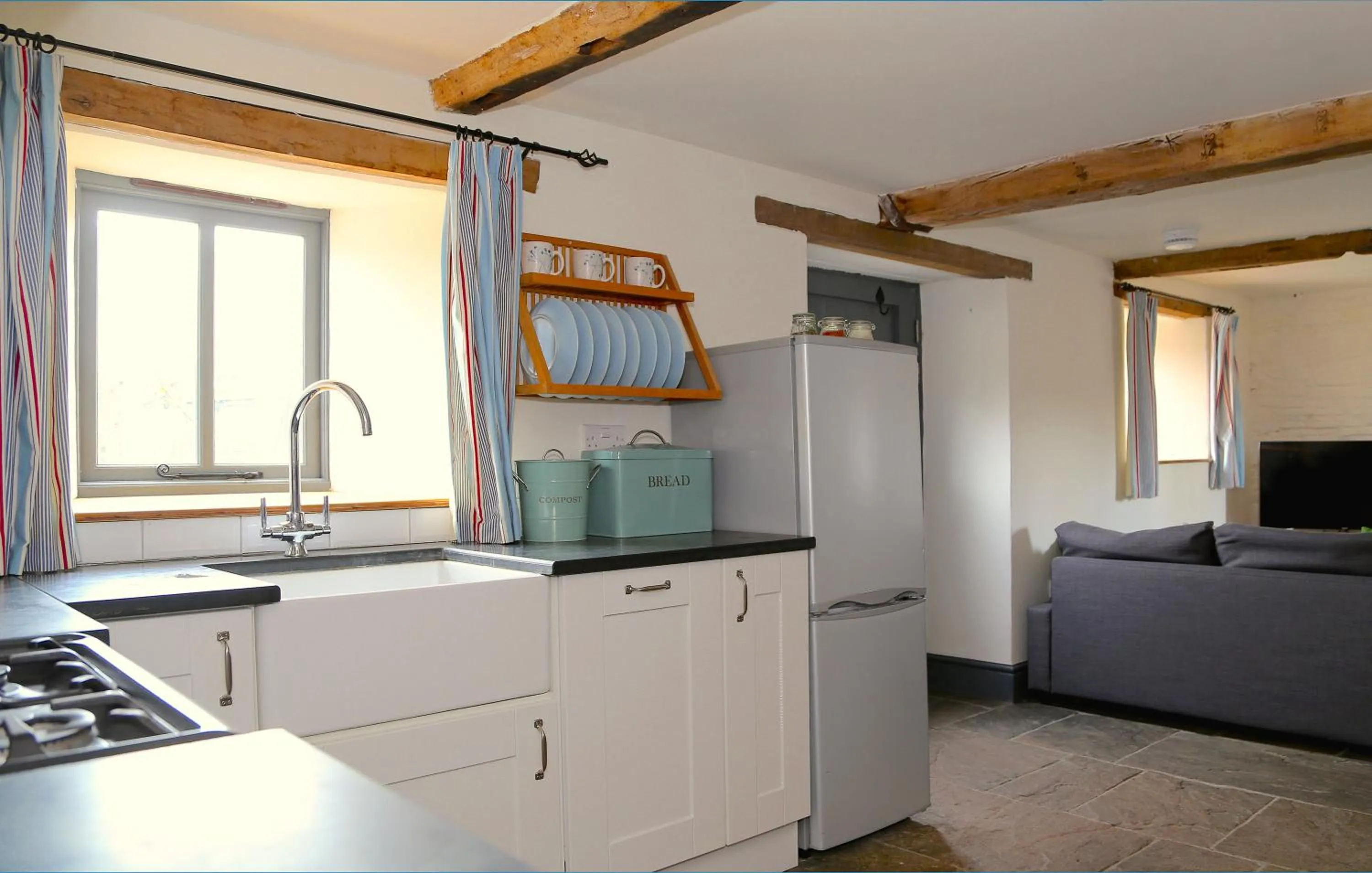 Kitchen or kitchenette in Drovers Rest Farm Stay