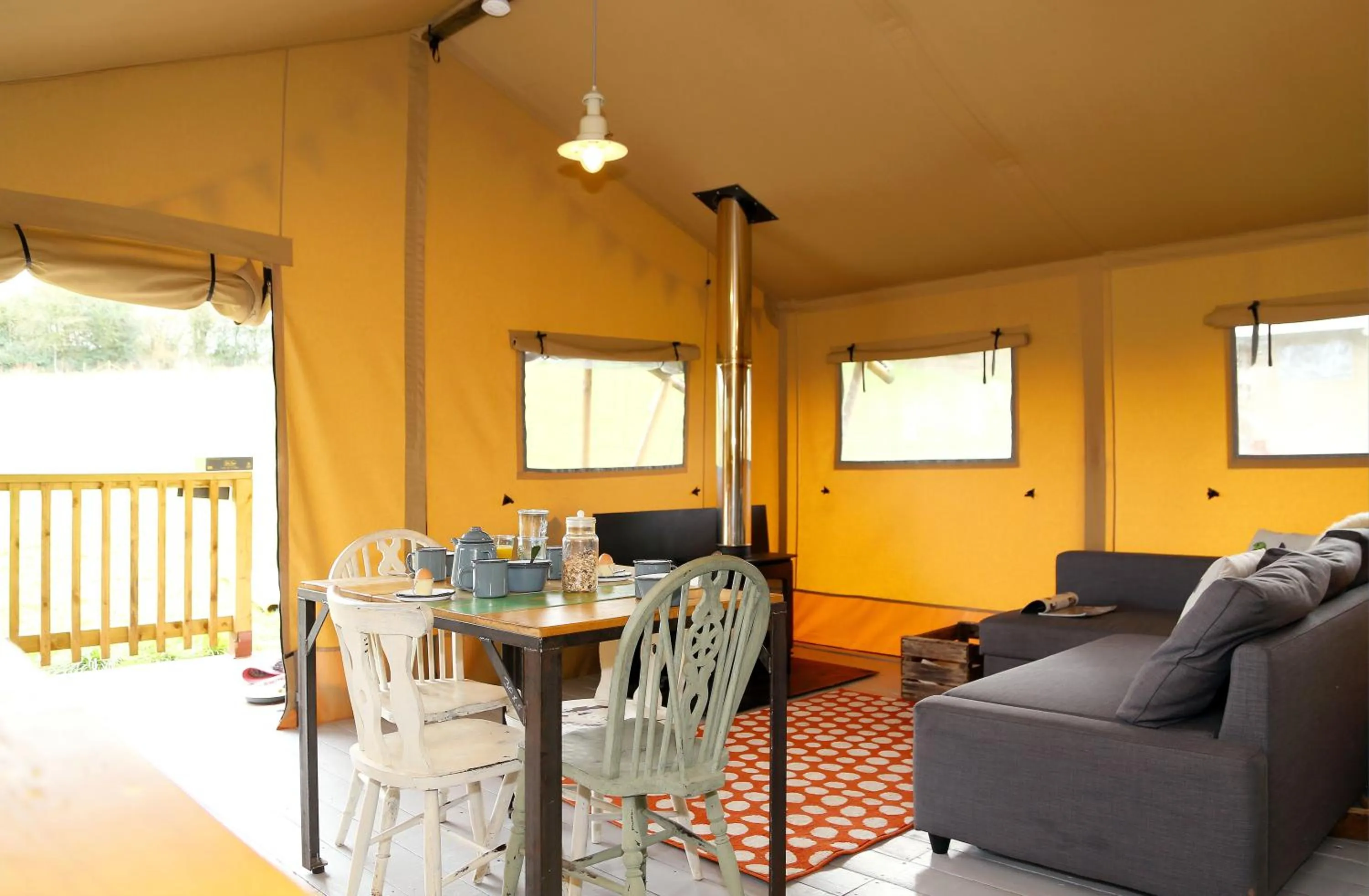 Living room in Drovers Rest Farm Stay