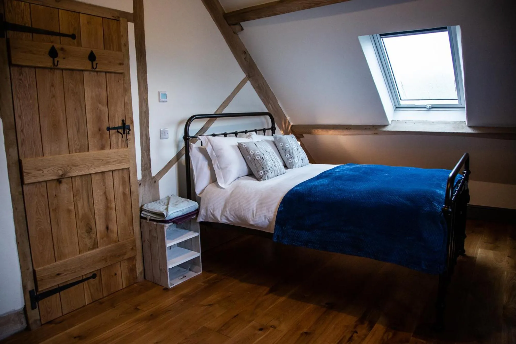 Bed in Drovers Rest Farm Stay