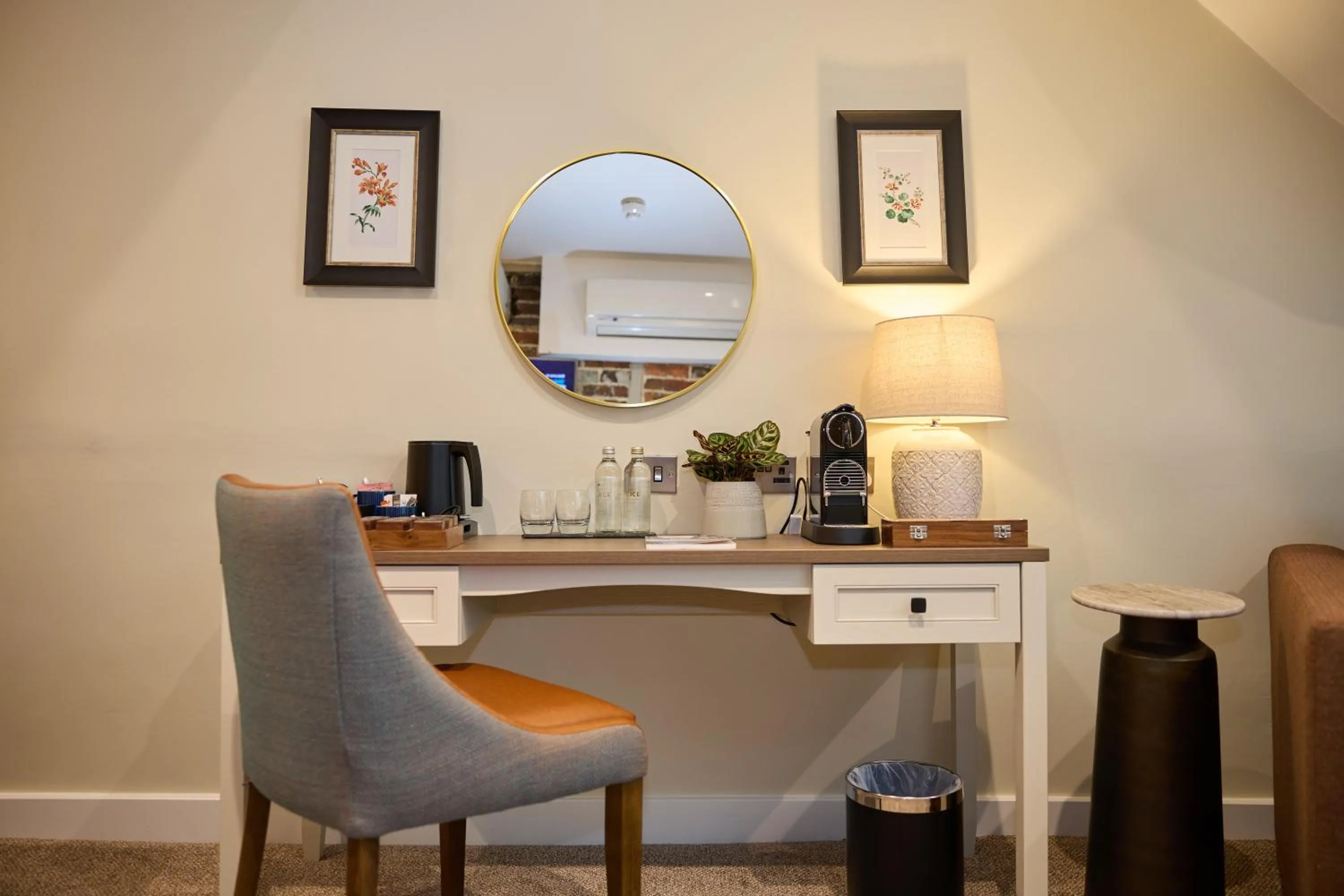 Seating area in The White Hart