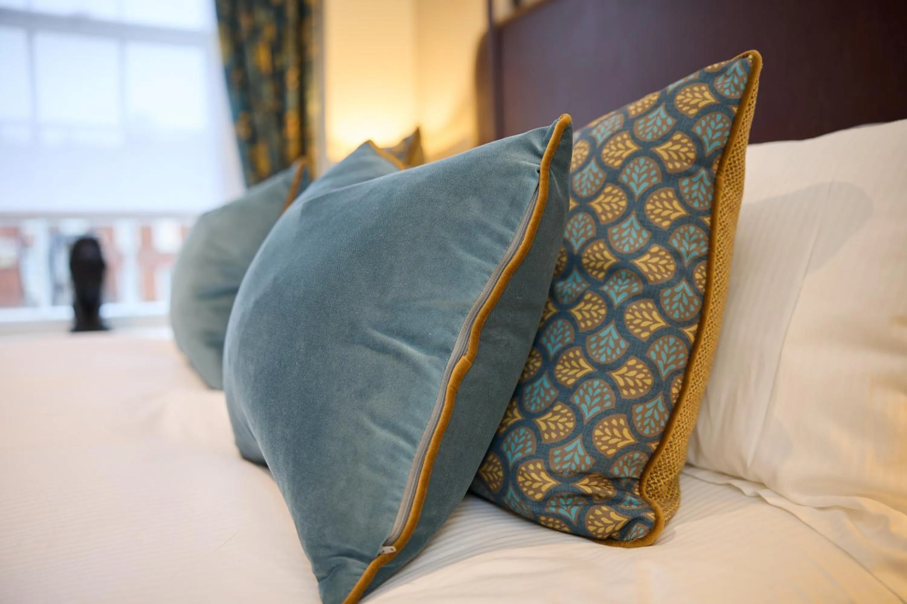 Decorative detail, Bed in The White Hart