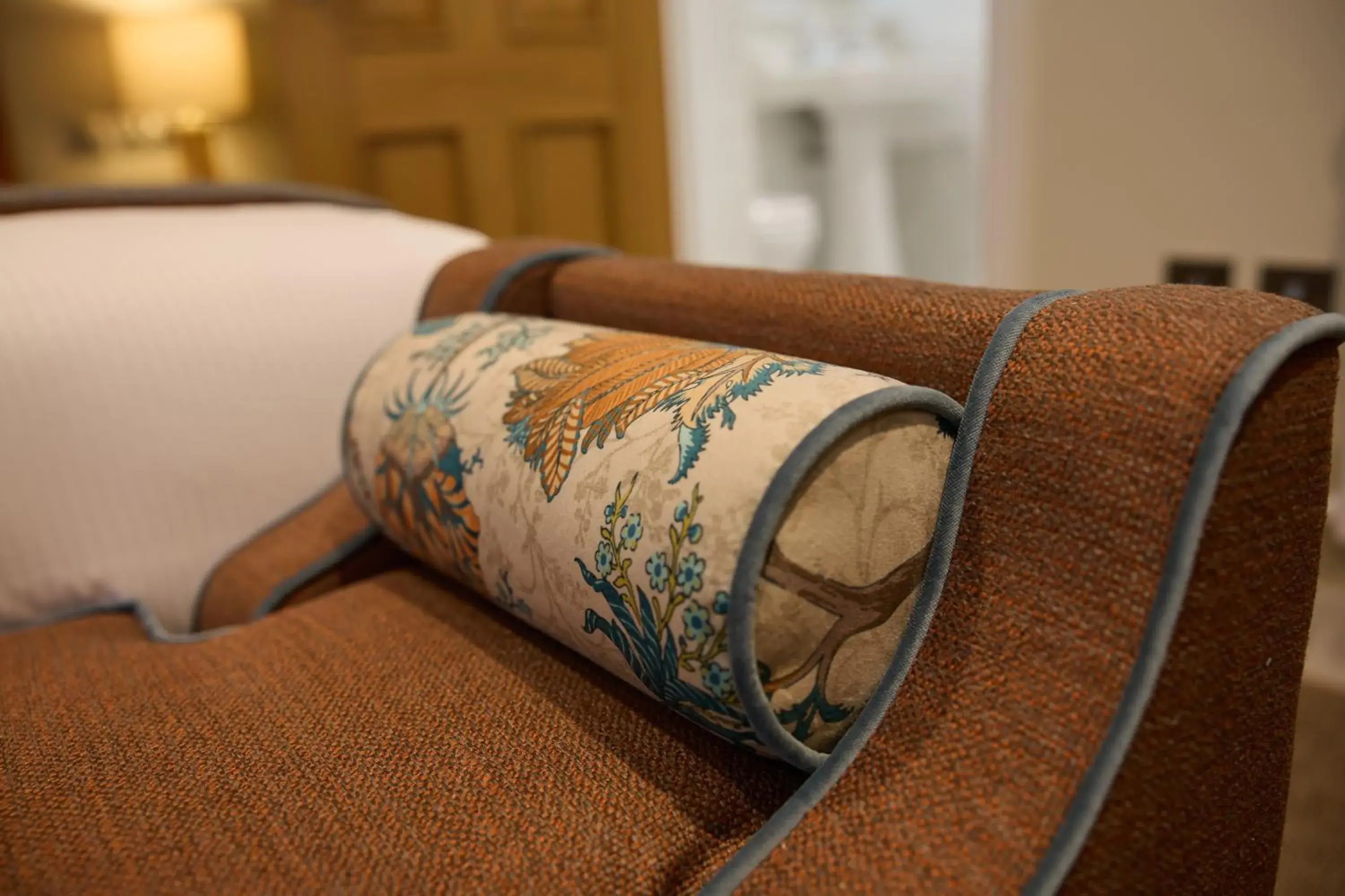 Decorative detail, Bed in The White Hart Decorative detail, Bed in The White Hart