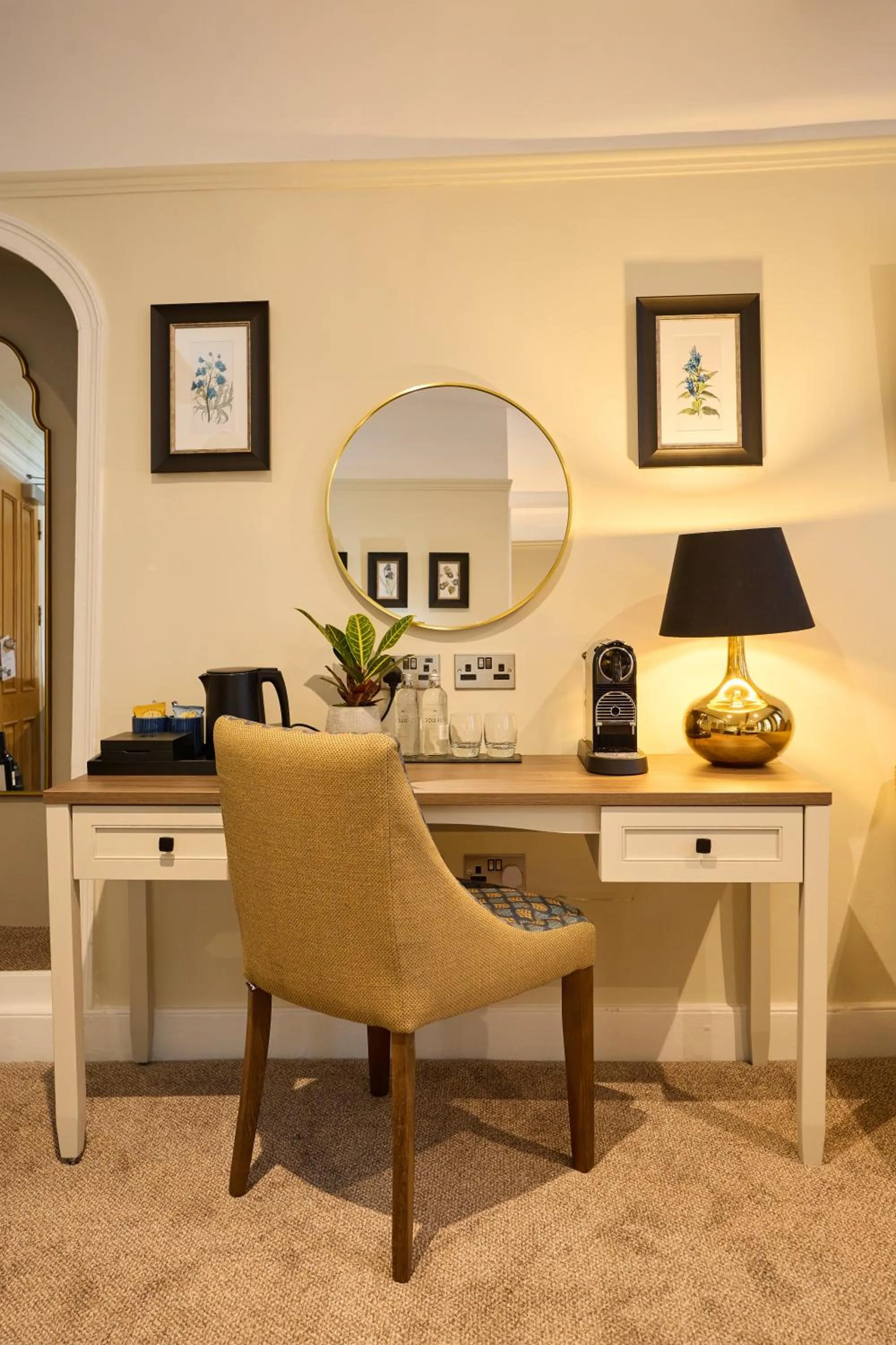 Seating area in The White Hart