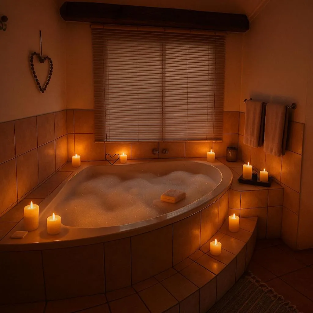 One-Bedroom Chalet in Vindoux Tree House Guest Farm & Spa
