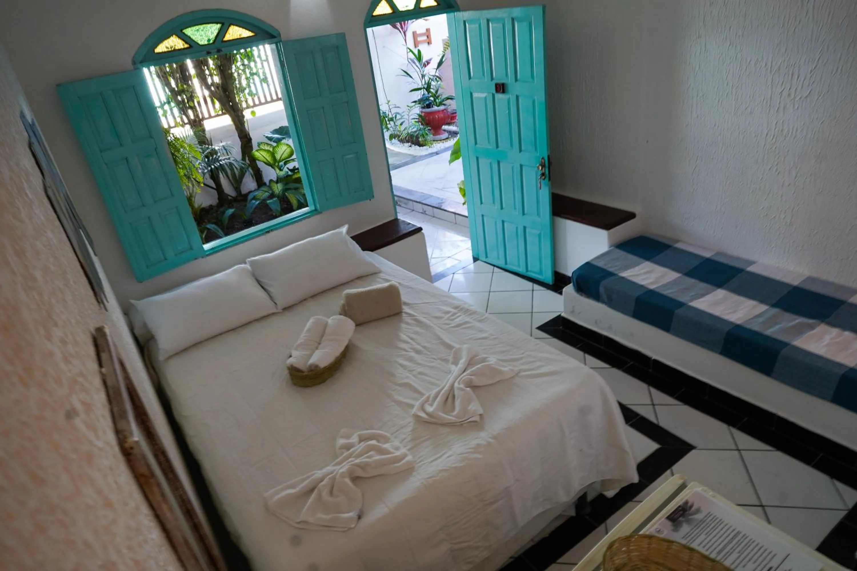 Bed in Pousada Coração do Arraial