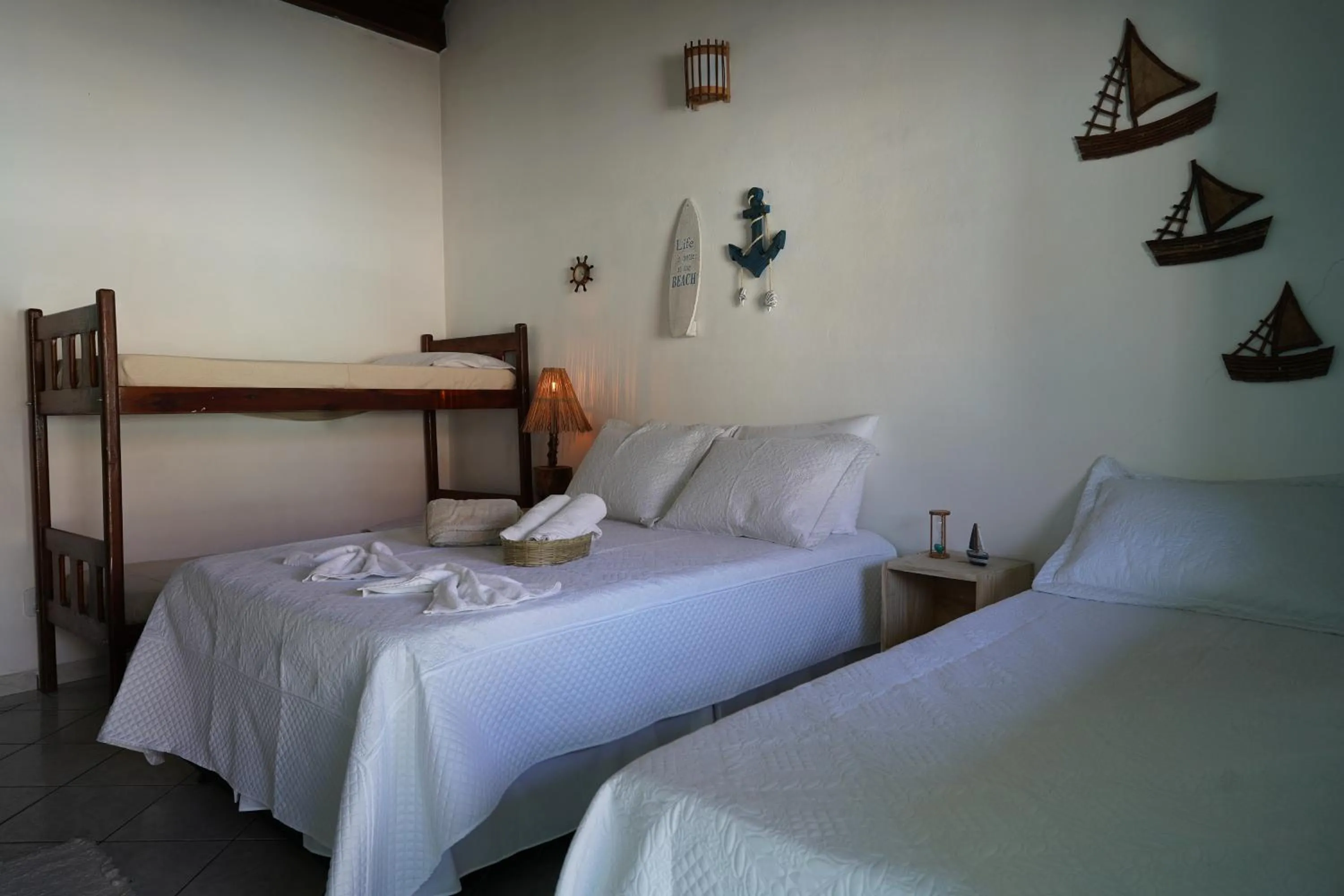 Bedroom, Bed in Pousada Coração do Arraial
