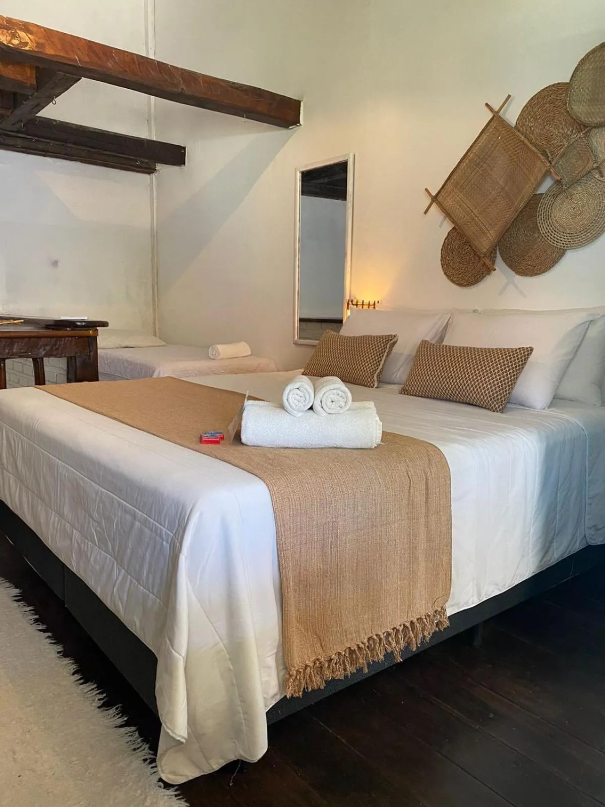 Bed in Pousada Coração do Arraial