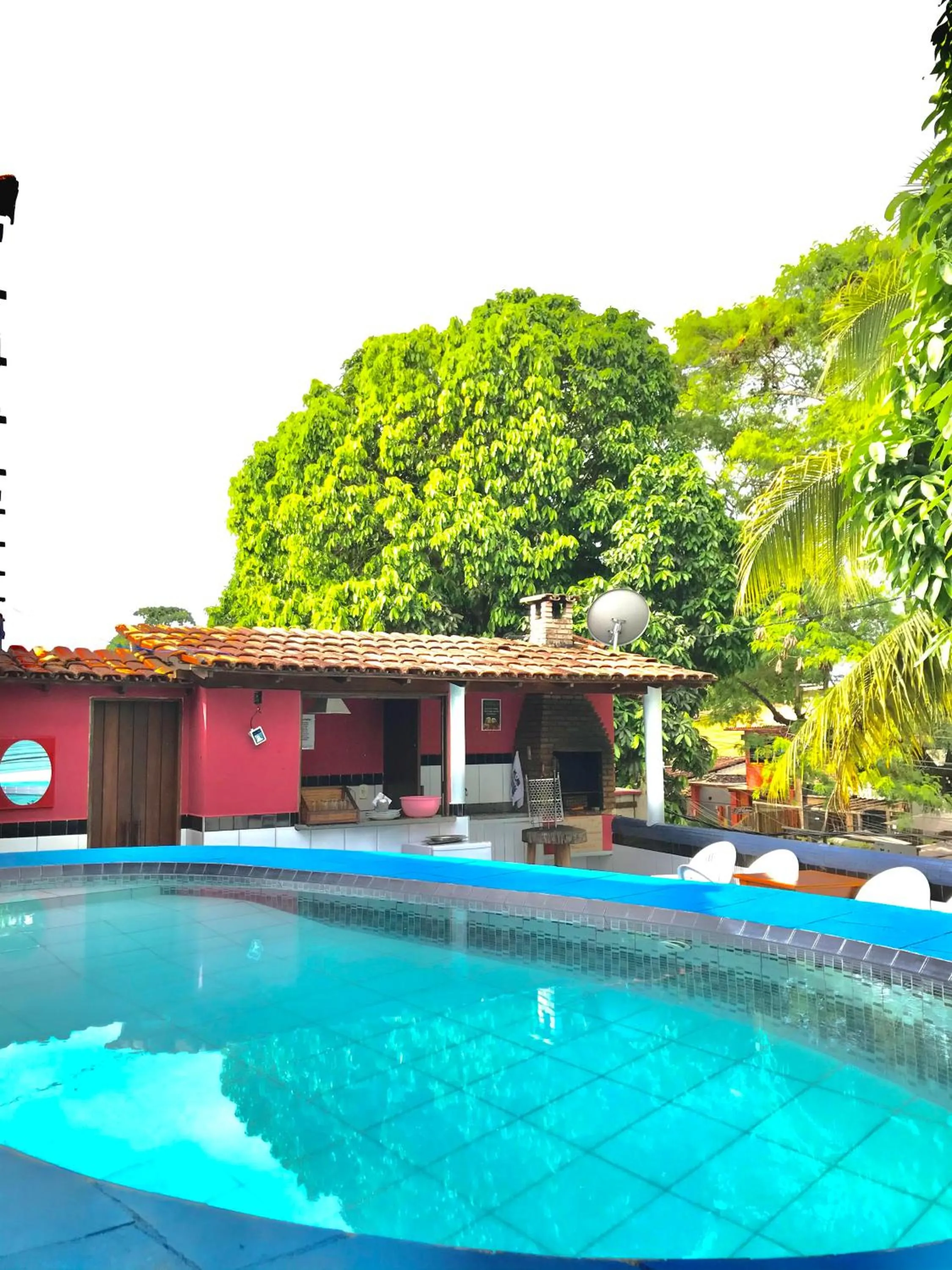 Swimming pool in Pousada Coração do Arraial
