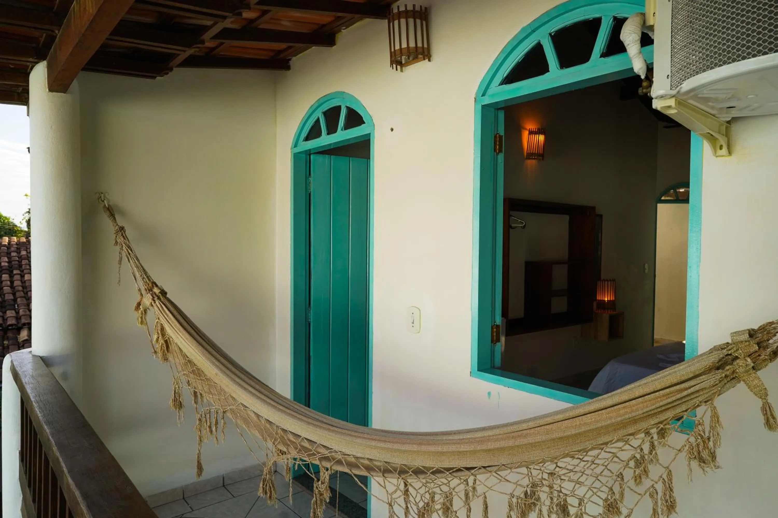 Balcony/Terrace in Pousada Coração do Arraial
