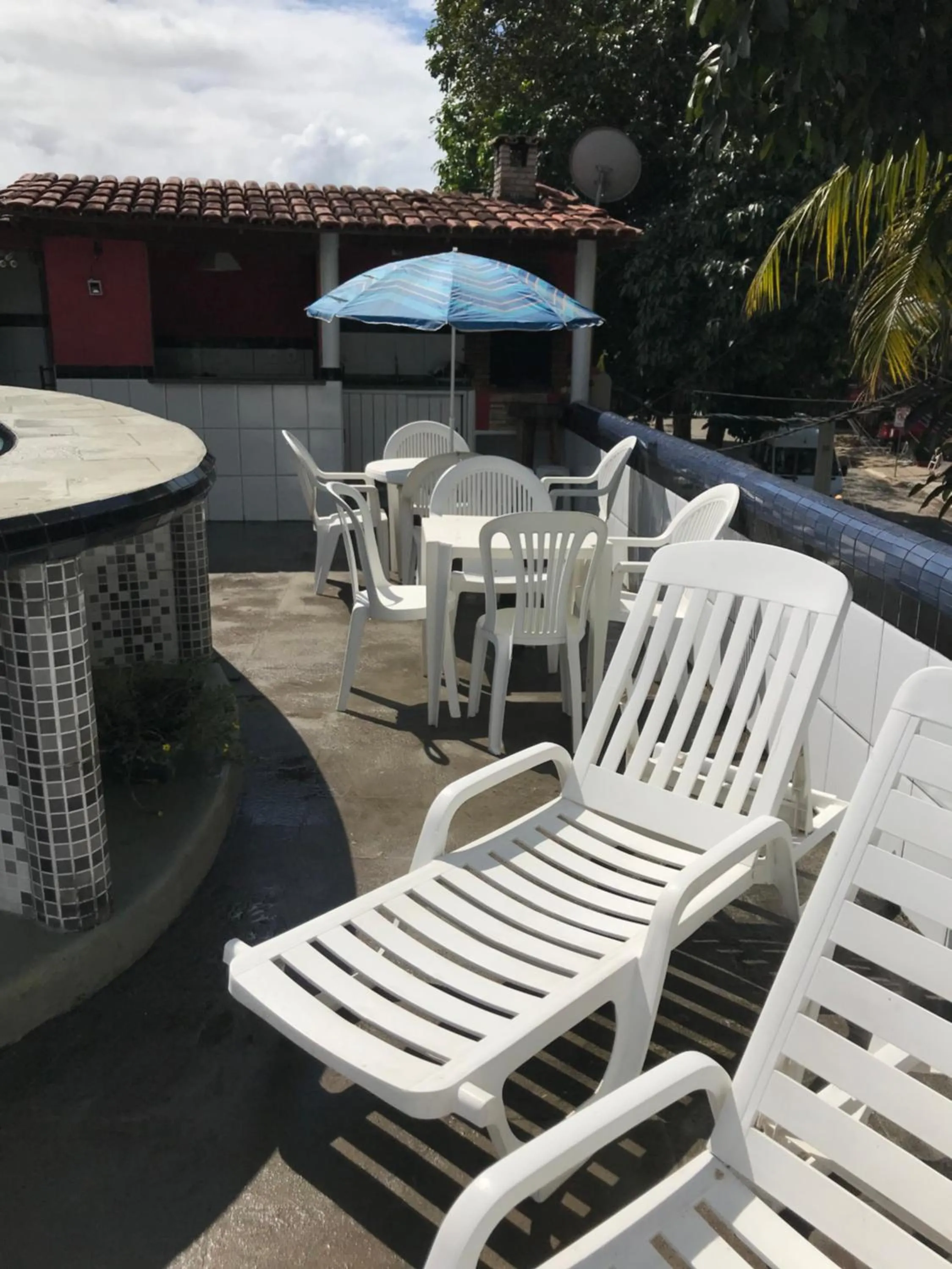 Balcony/Terrace in Pousada Coração do Arraial