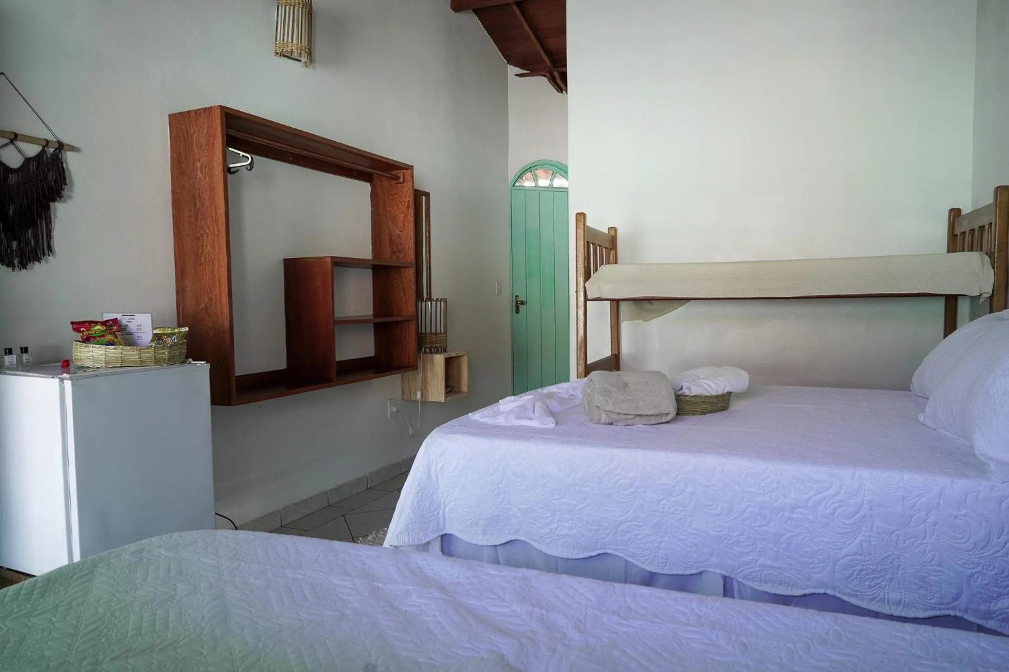 Bed in Pousada Coração do Arraial