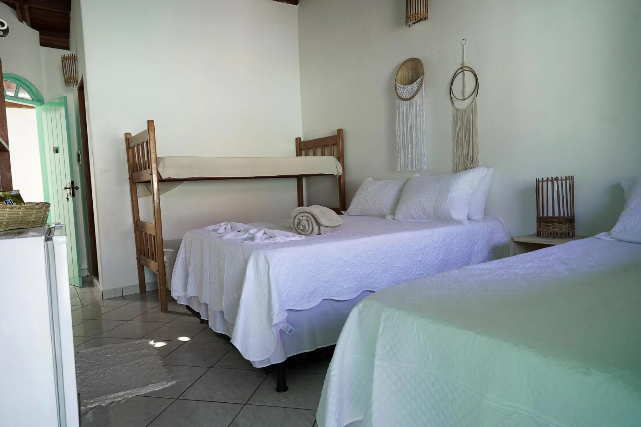 Bed in Pousada Coração do Arraial