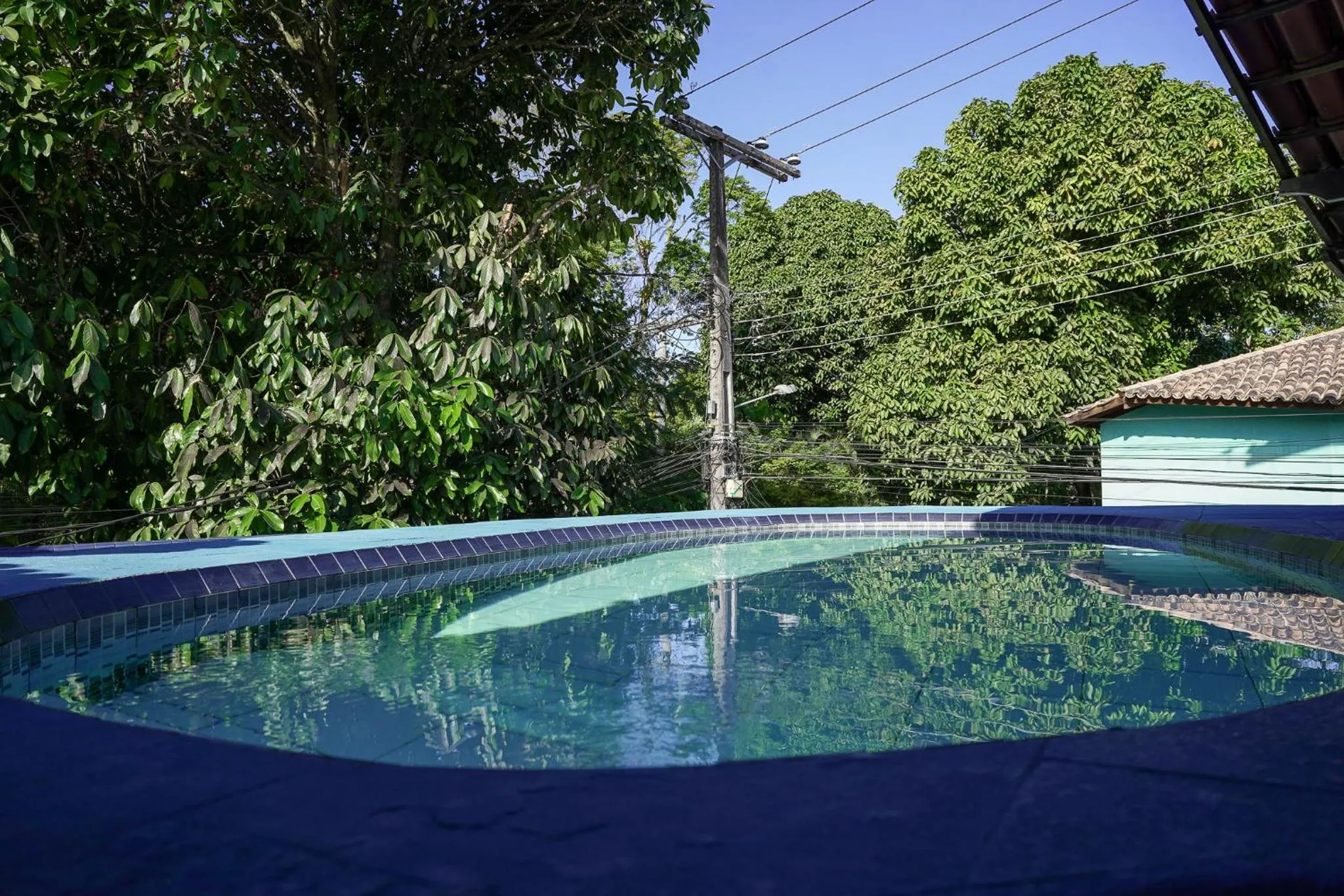 Swimming pool in Pousada Coração do Arraial