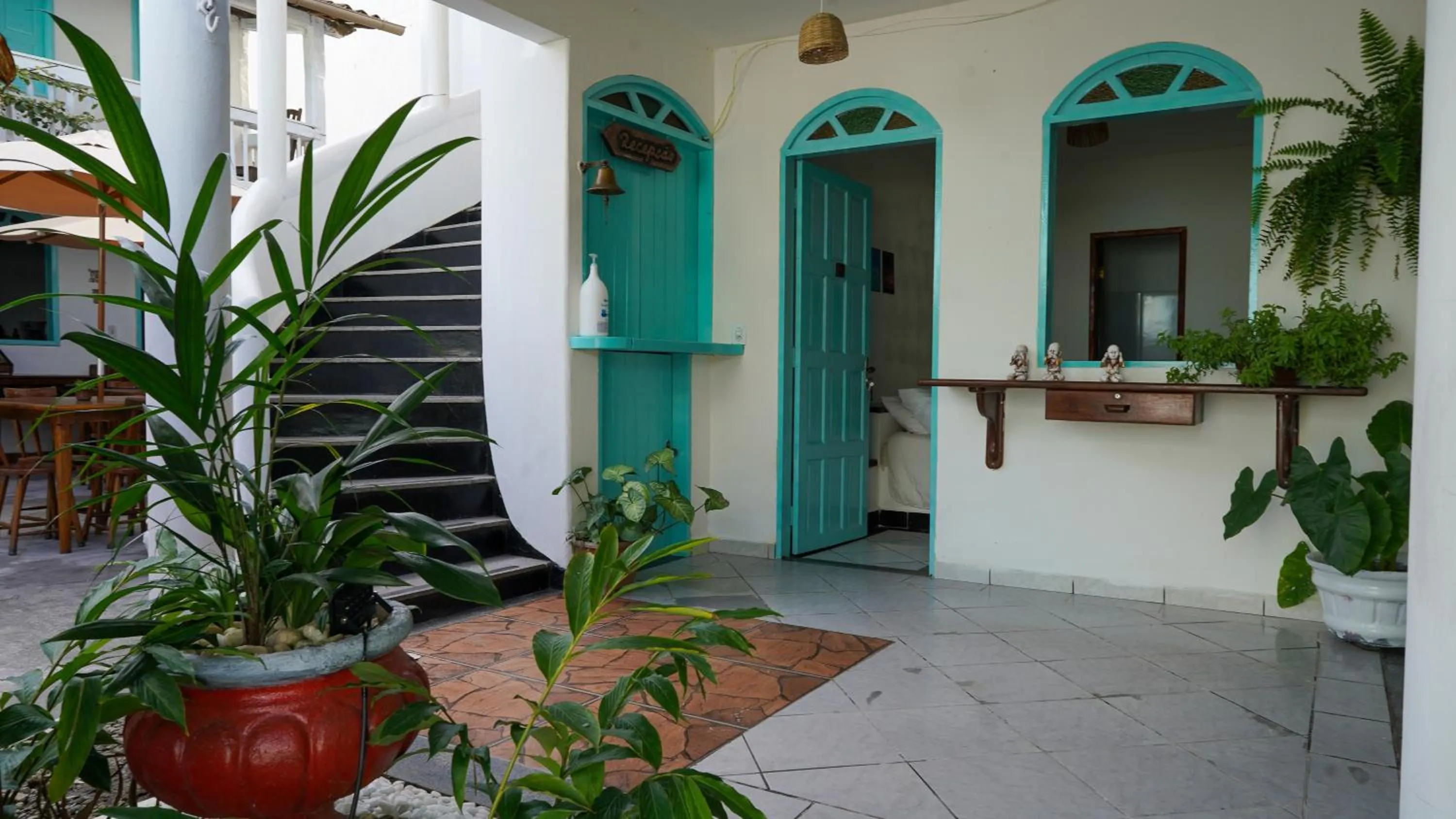 Patio in Pousada Coração do Arraial
