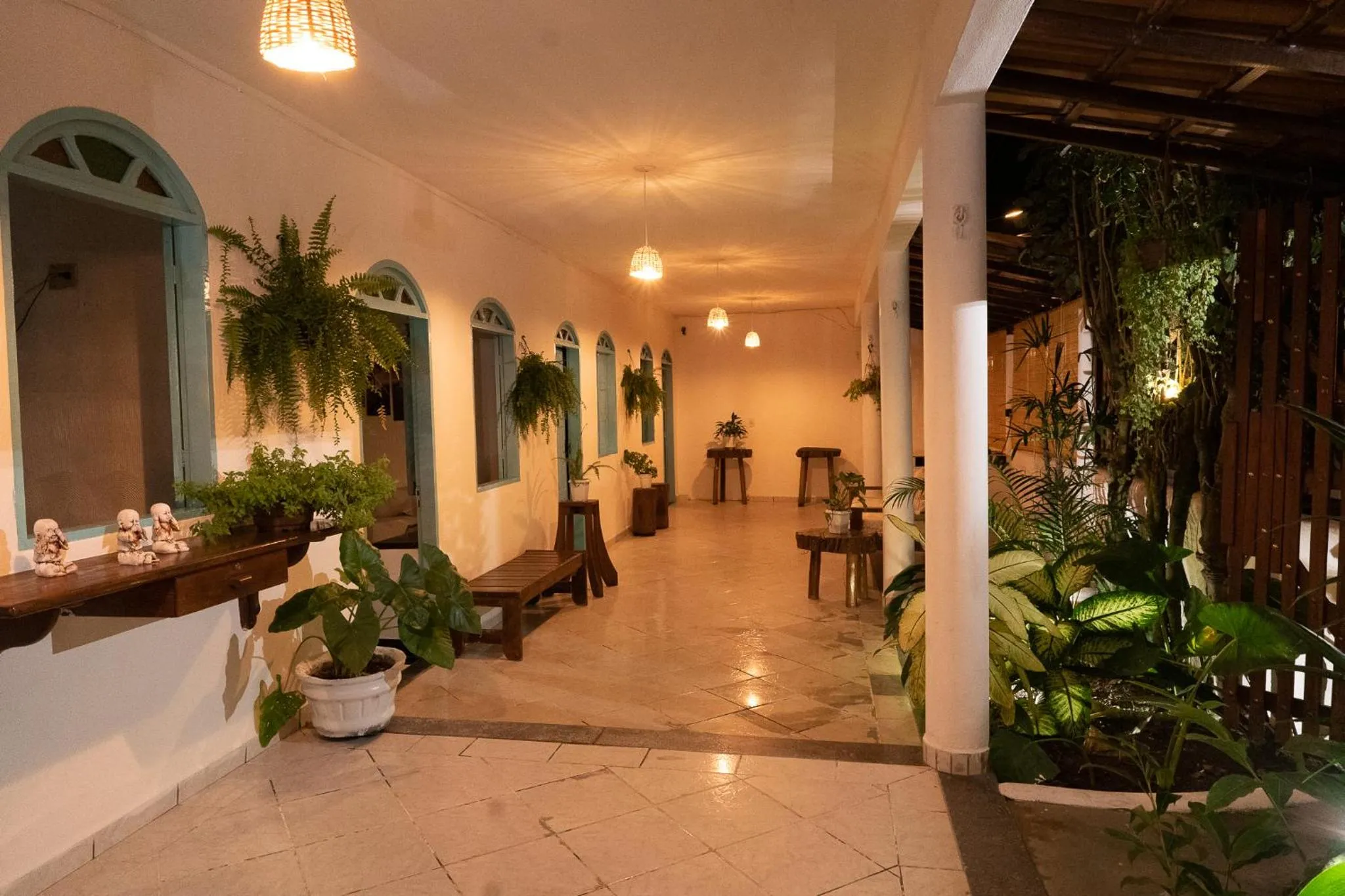 Lobby or reception in Pousada Coração do Arraial