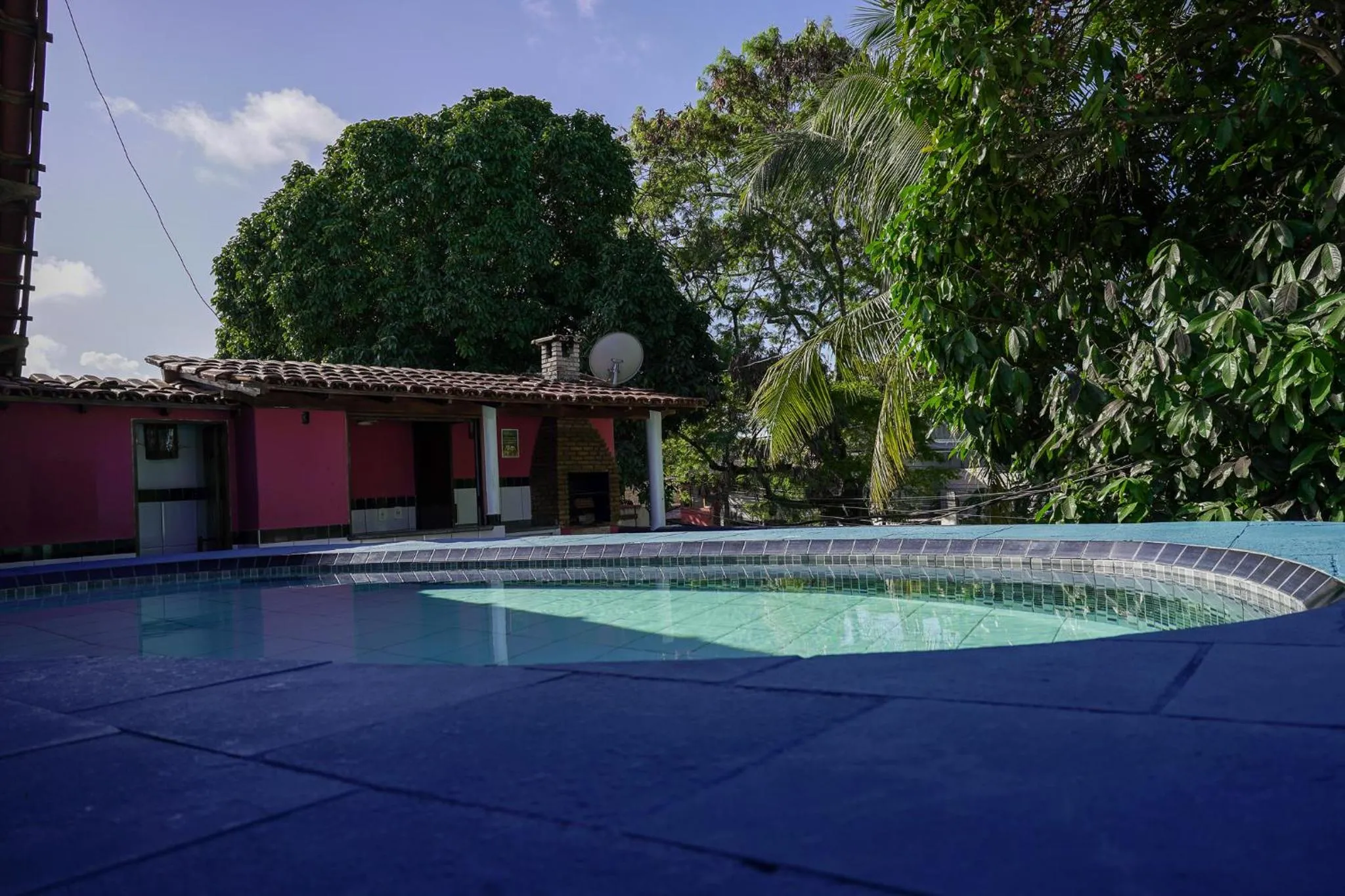 Swimming pool in Pousada Coração do Arraial