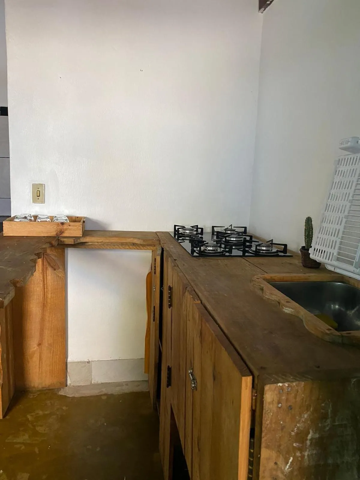 kitchen in Pousada Coração do Arraial