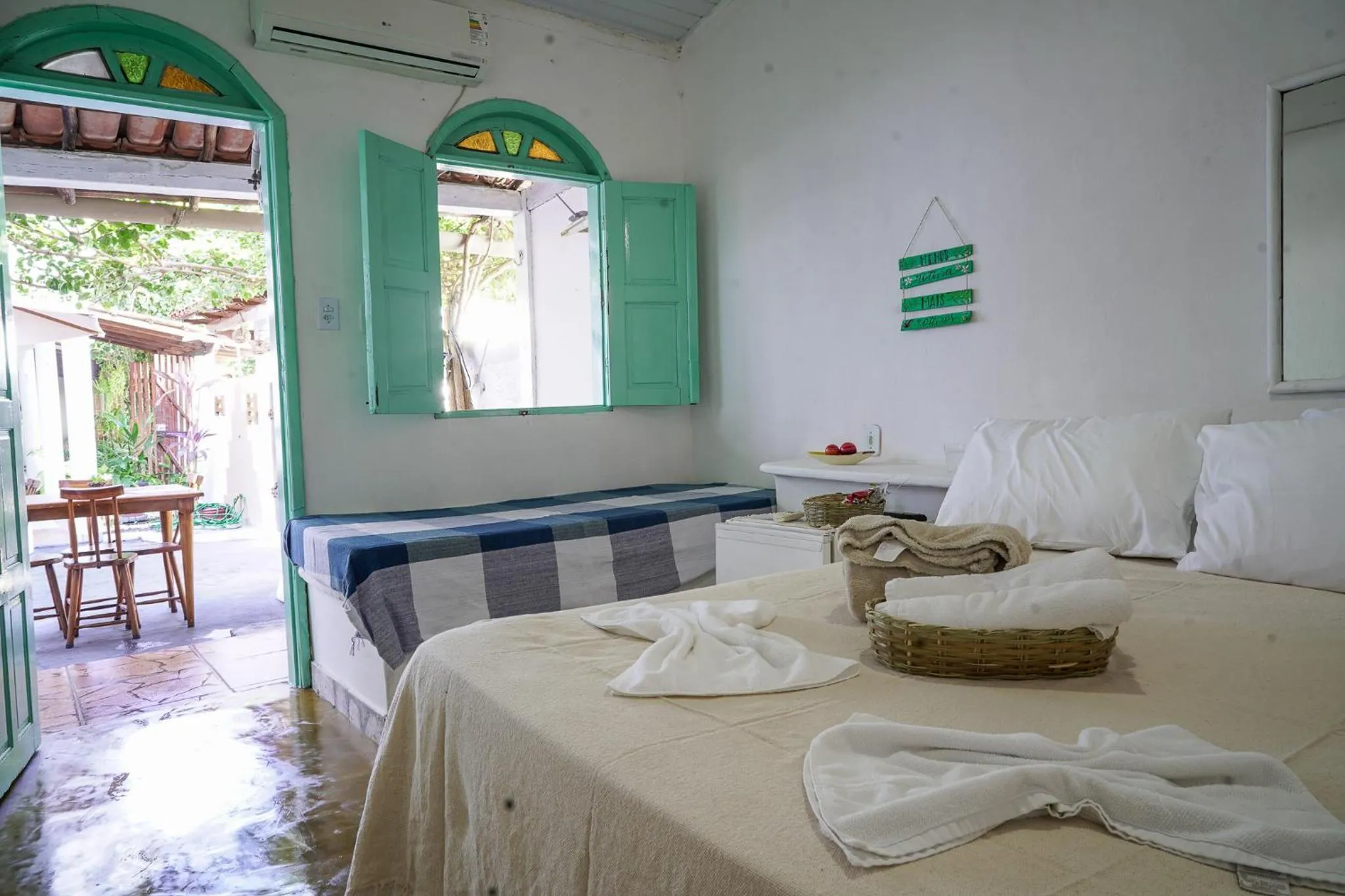 Bed in Pousada Coração do Arraial
