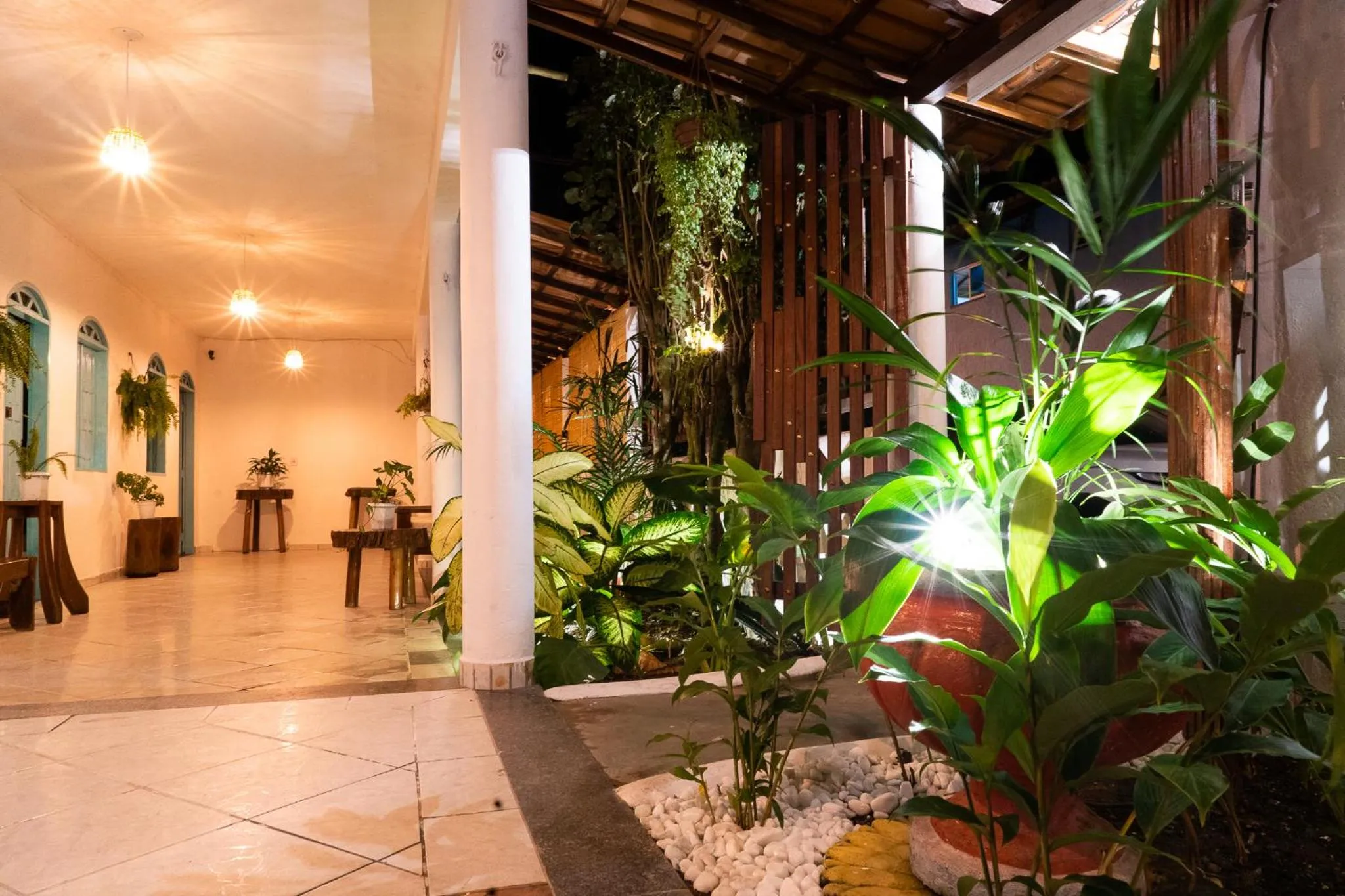 Garden in Pousada Coração do Arraial