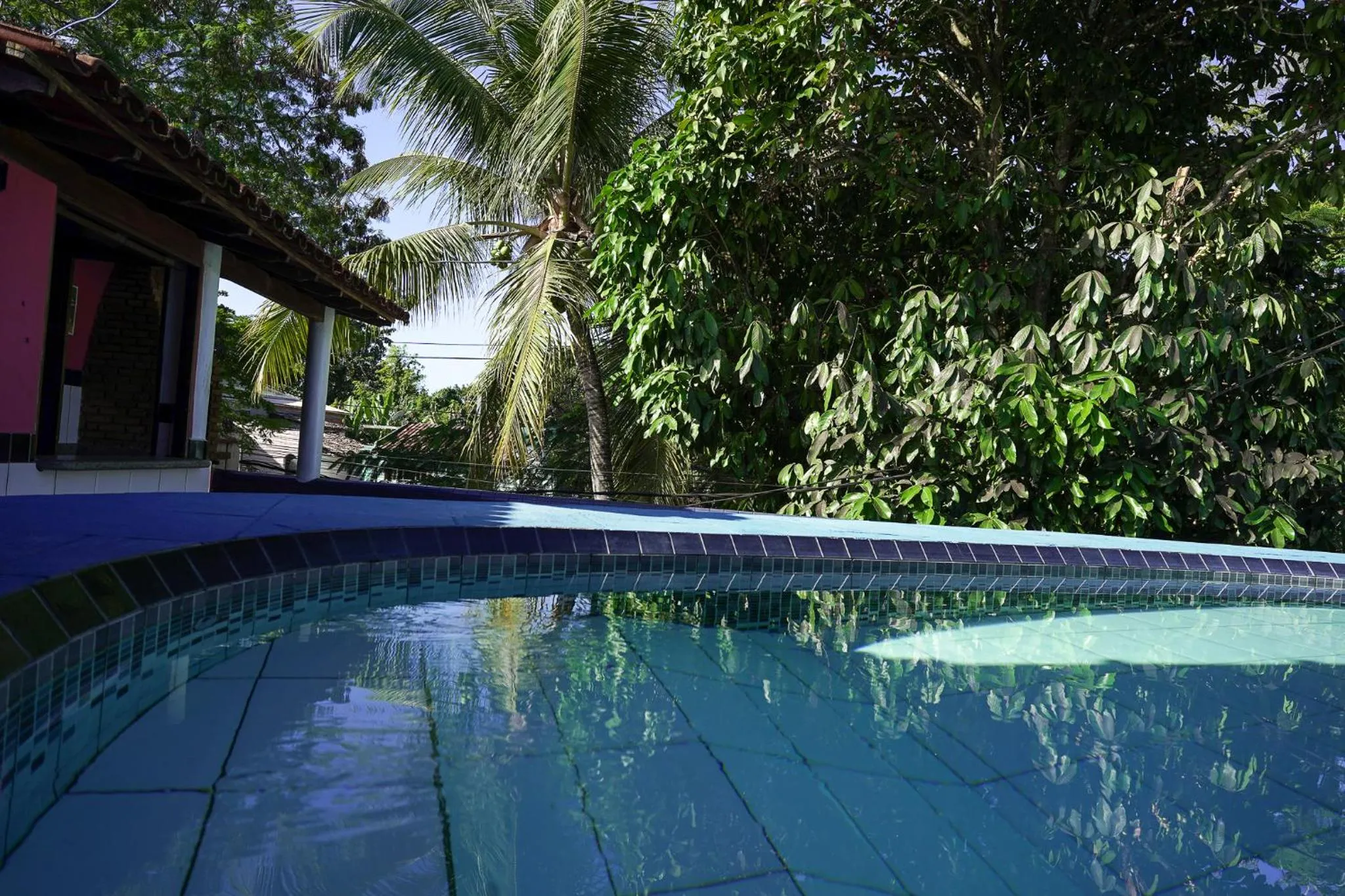 Swimming pool in Pousada Coração do Arraial