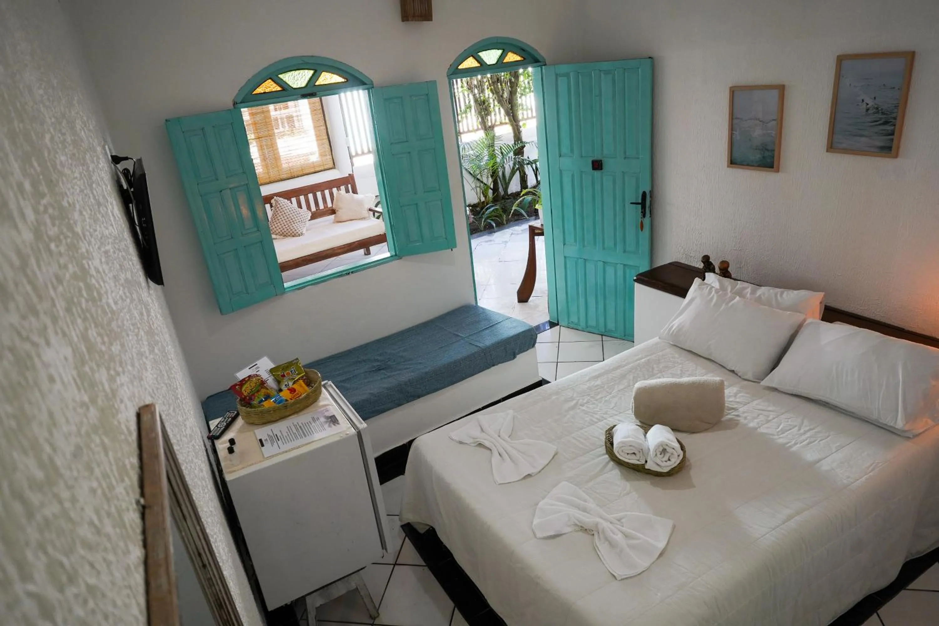 Photo of the whole room, Bed in Pousada Coração do Arraial