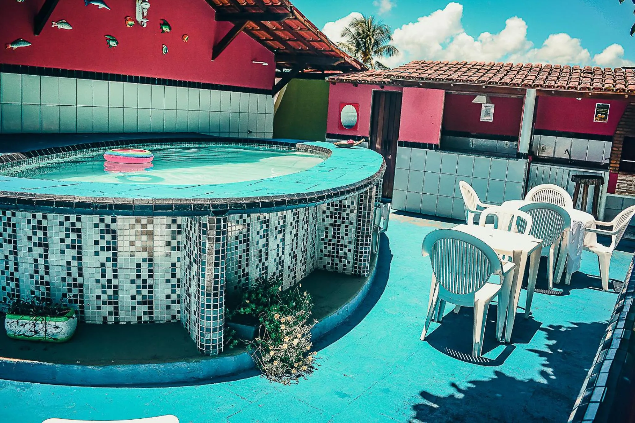 Balcony/Terrace in Pousada Coração do Arraial