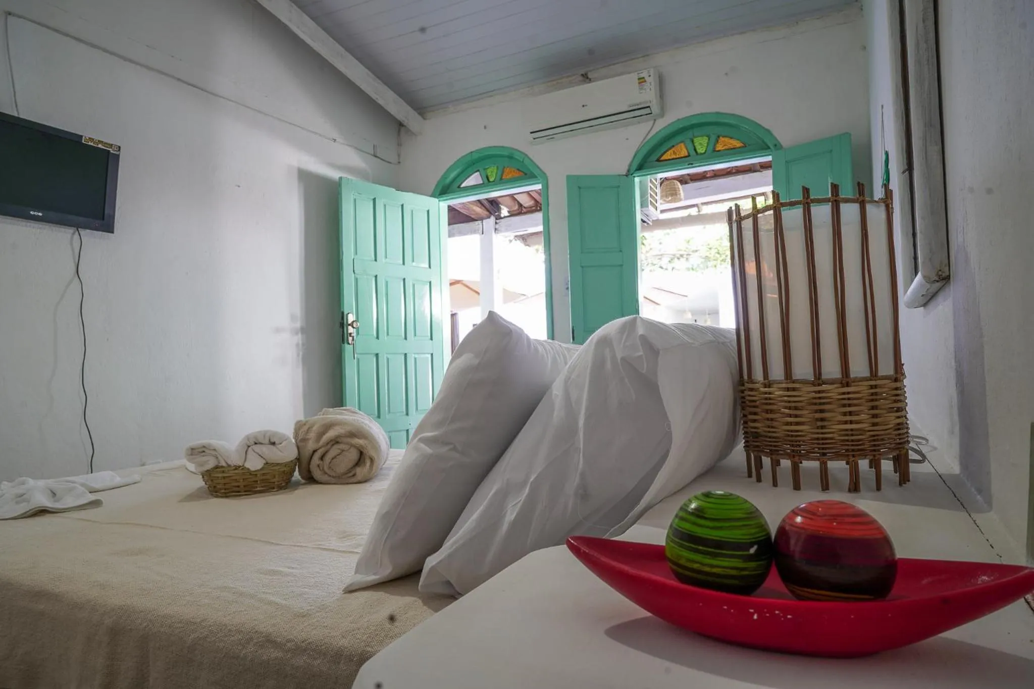Bedroom, Bed in Pousada Coração do Arraial