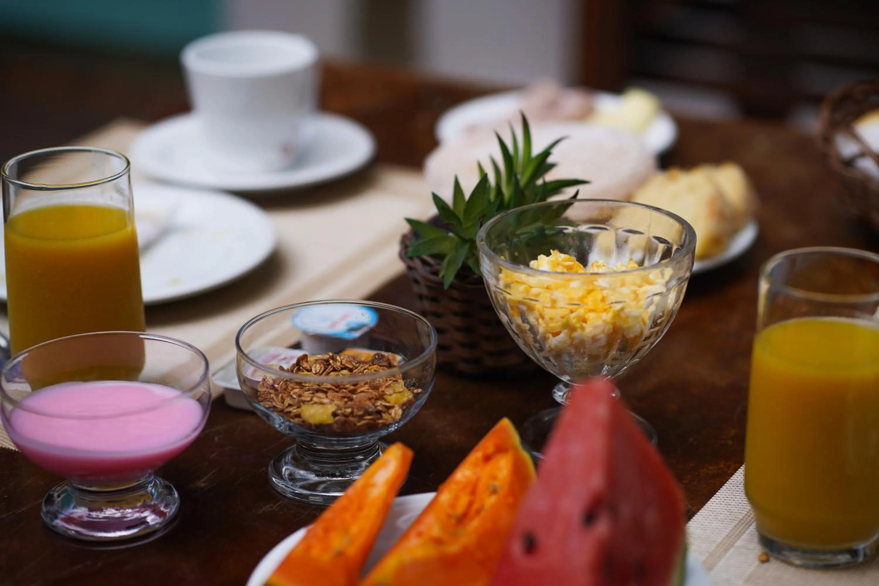 Breakfast in Pousada Coração do Arraial