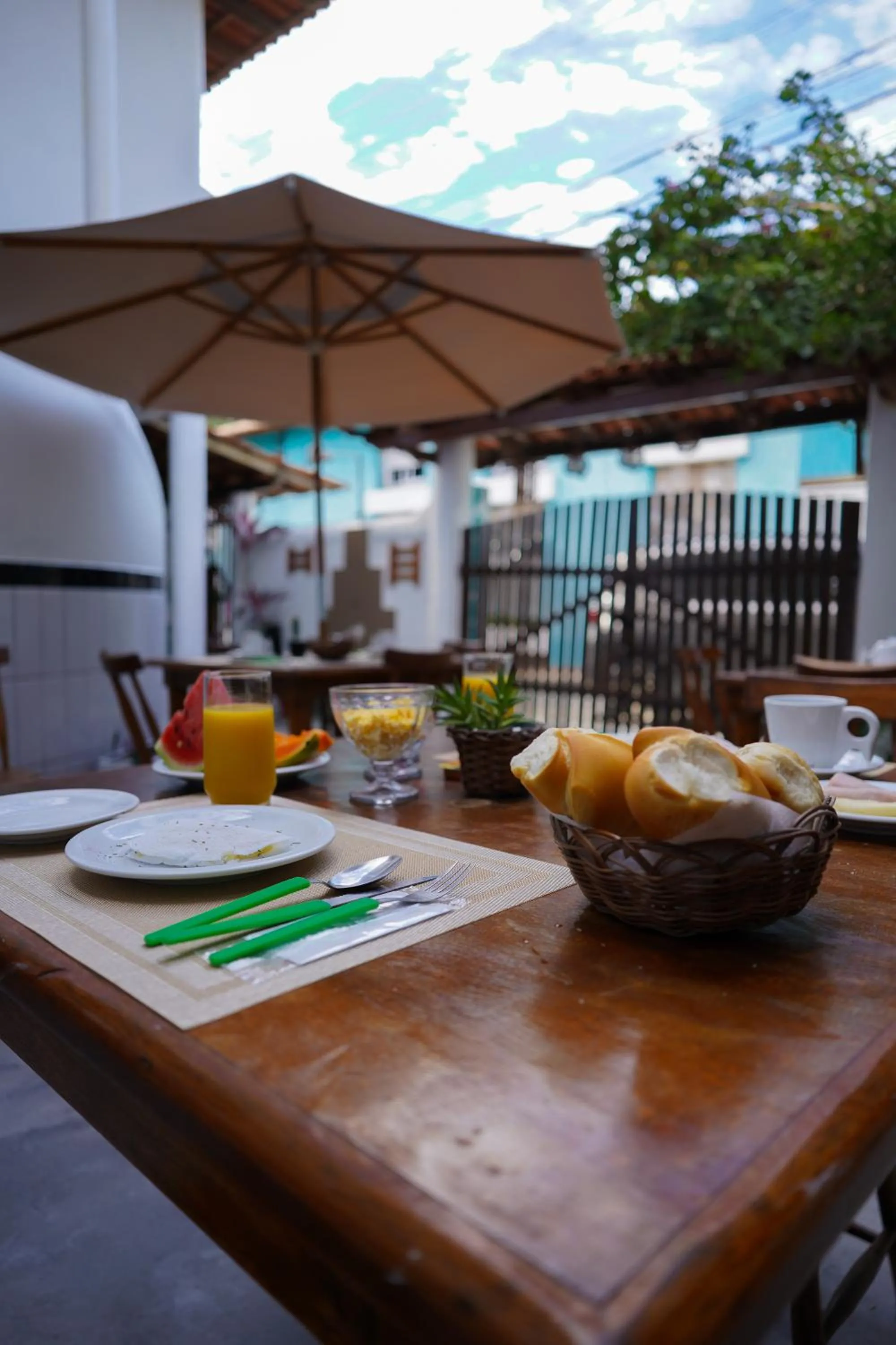 Breakfast in Pousada Coração do Arraial