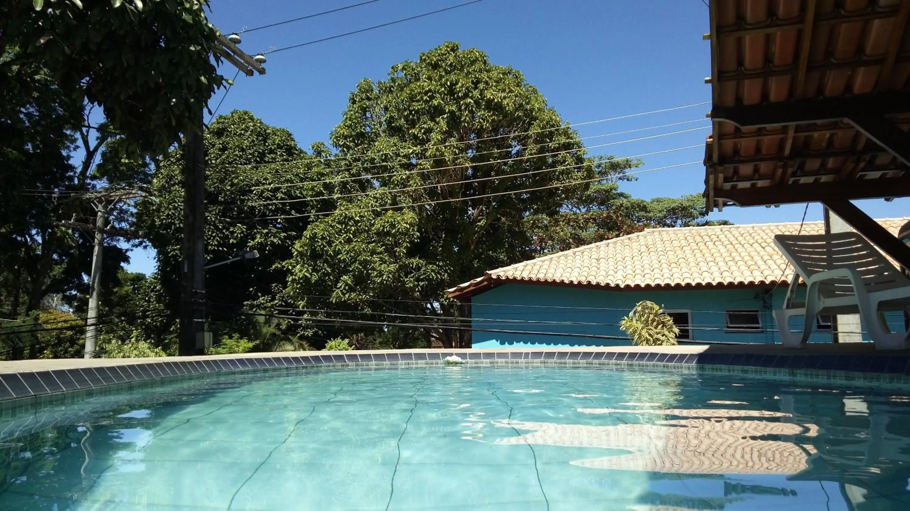 Swimming pool in Pousada Coração do Arraial