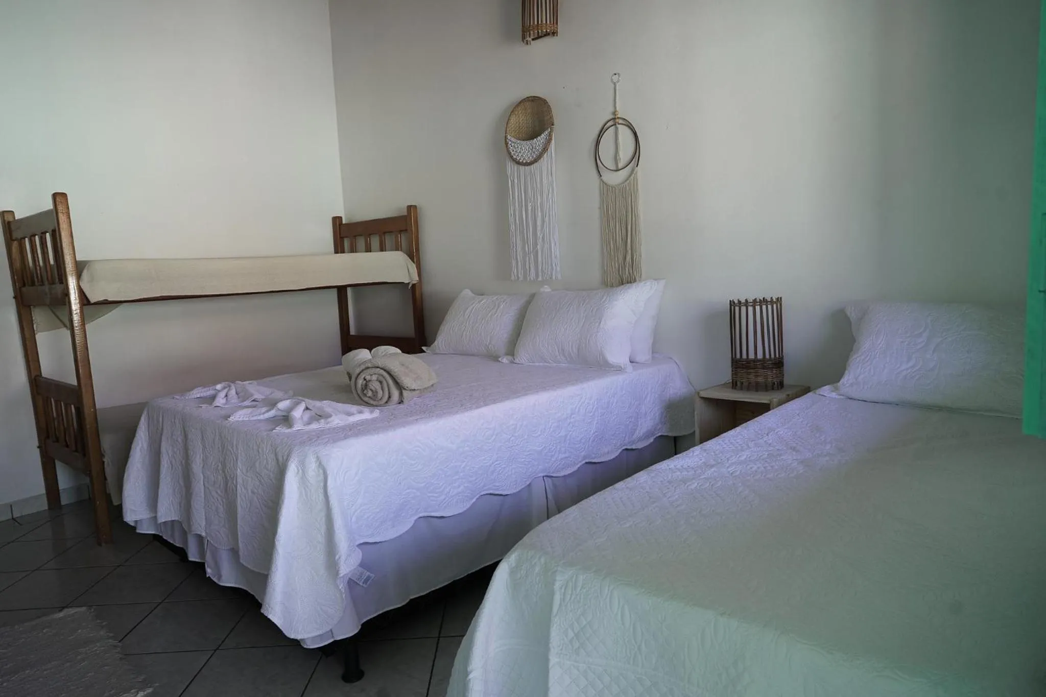 Bed in Pousada Coração do Arraial