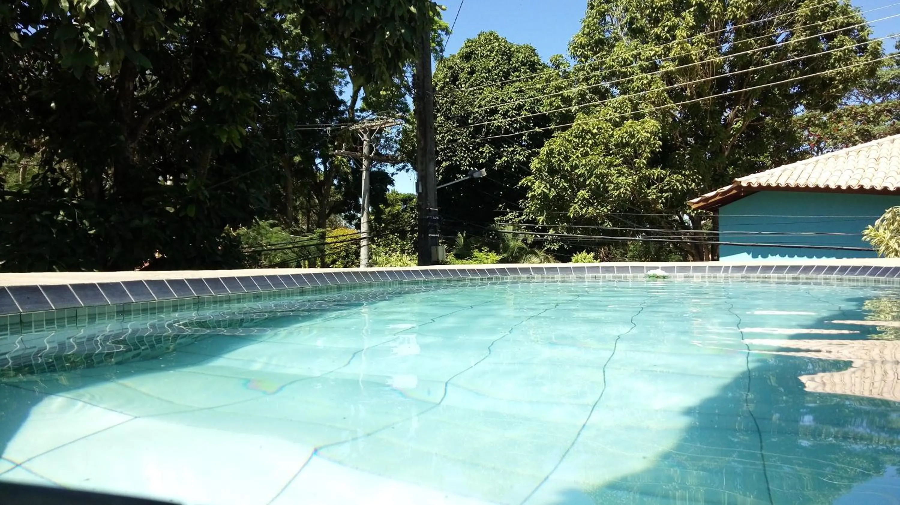 Pool view in Pousada Coração do Arraial