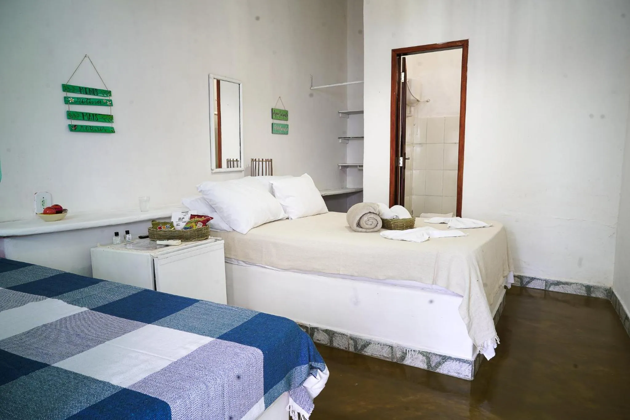 Bed in Pousada Coração do Arraial