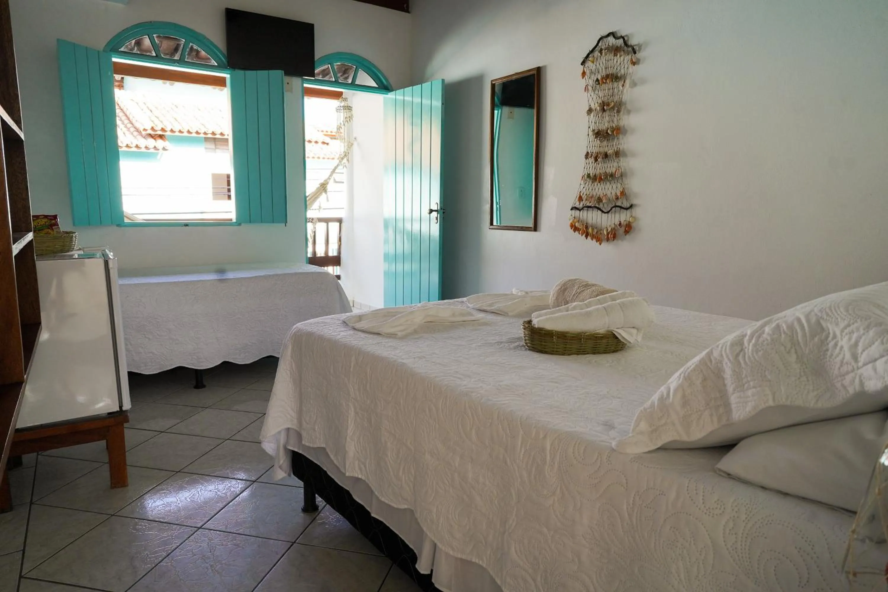 Bed in Pousada Coração do Arraial