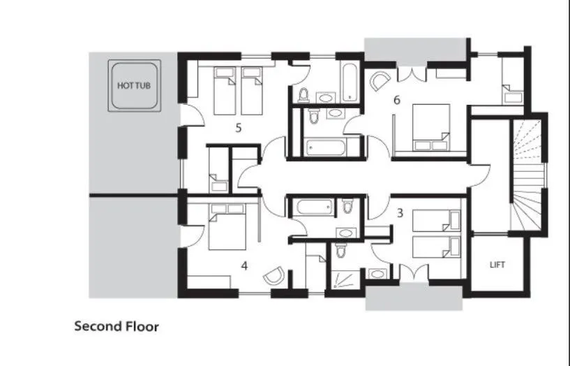 Floor plan in Altitude Lodge