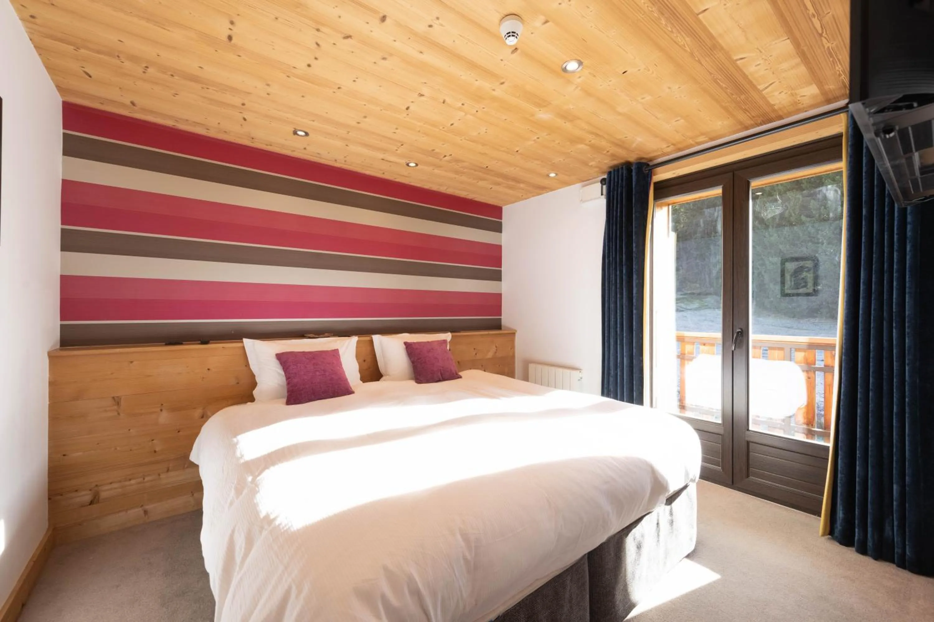 Balcony/Terrace, Bed in Le Flocon d'Argent