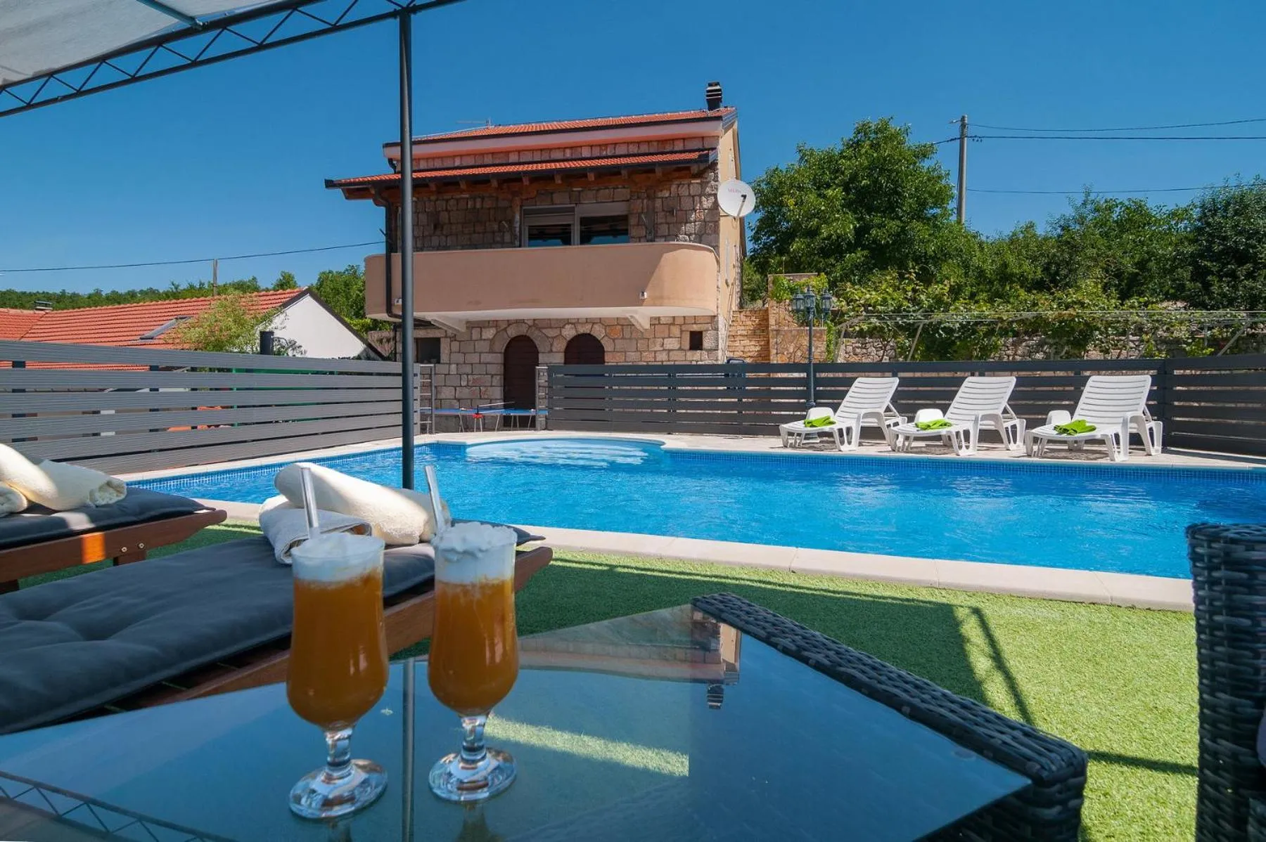 Swimming pool in Holiday Home Mateovi Dvori