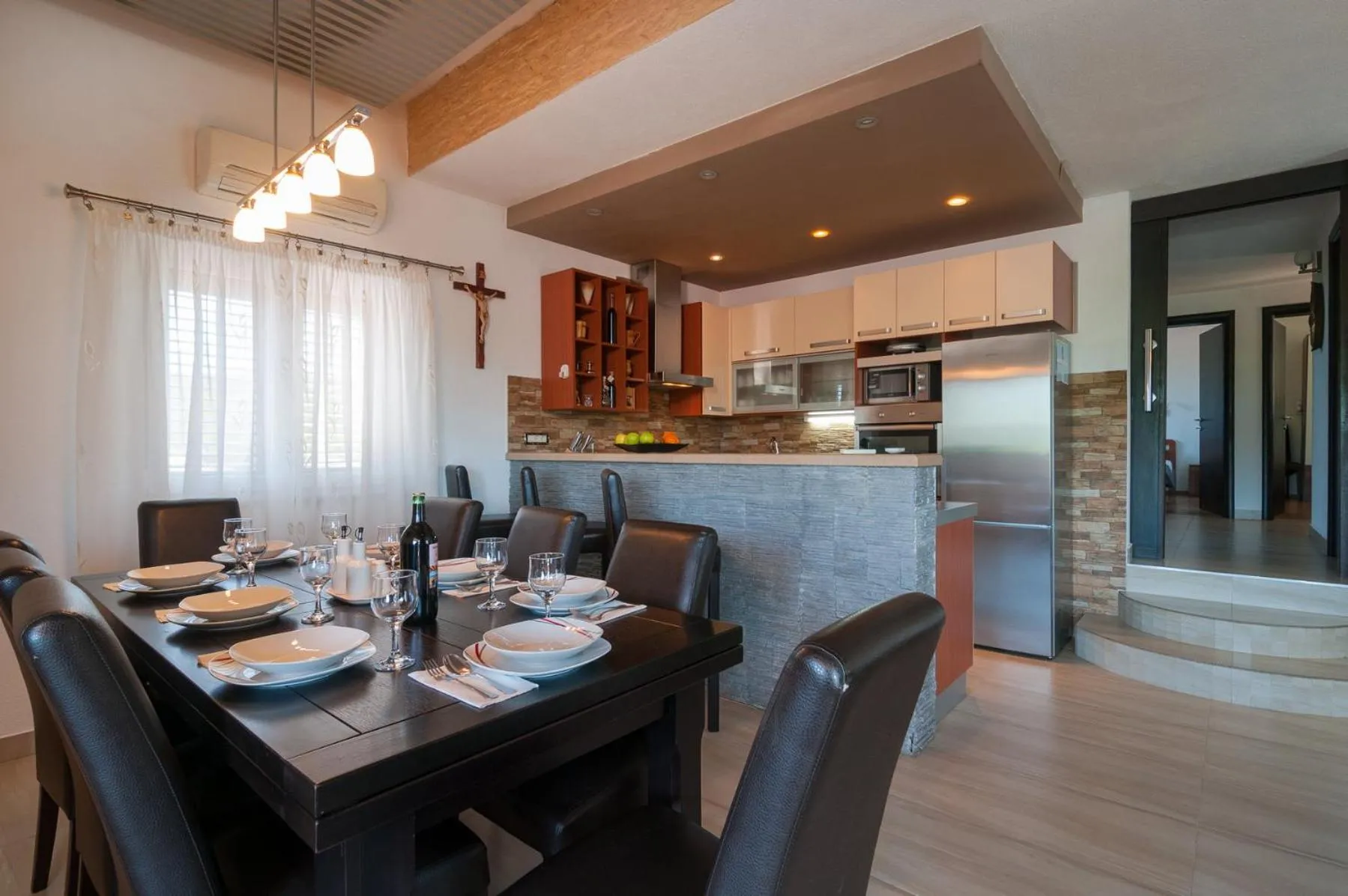 Kitchen or kitchenette in Holiday Home Mateovi Dvori