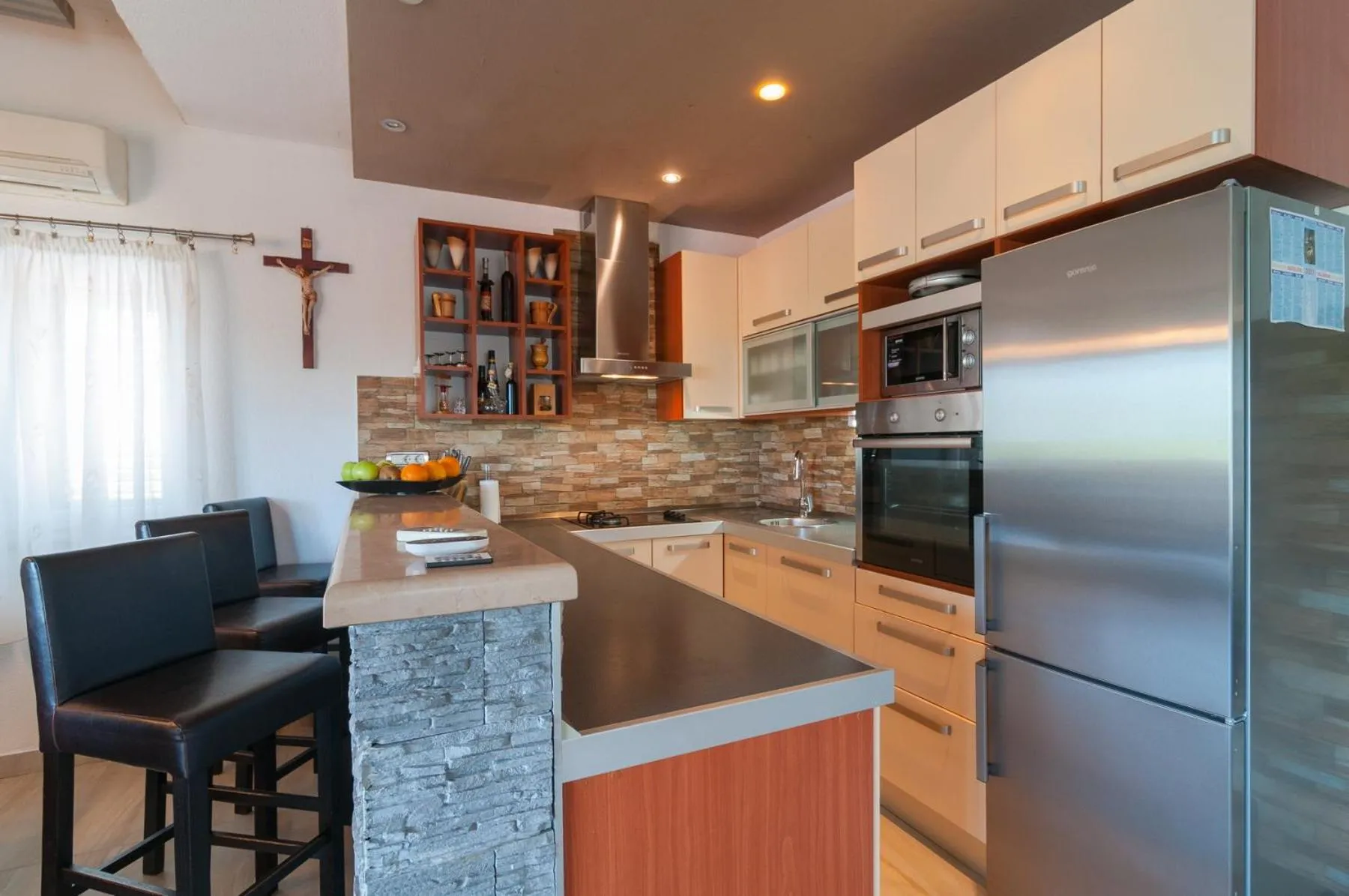 Kitchen or kitchenette in Holiday Home Mateovi Dvori