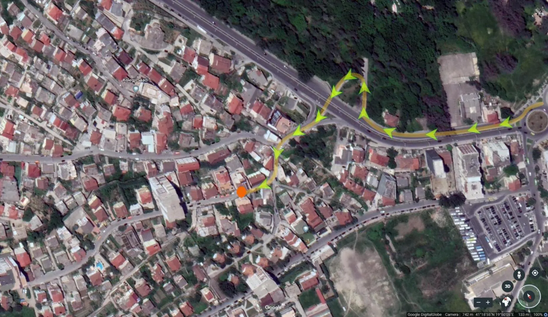 Off site in Hotel Pandora Residence