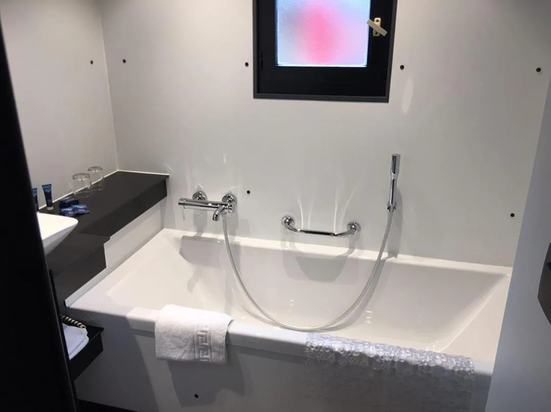Bathroom in Tropical Hotel