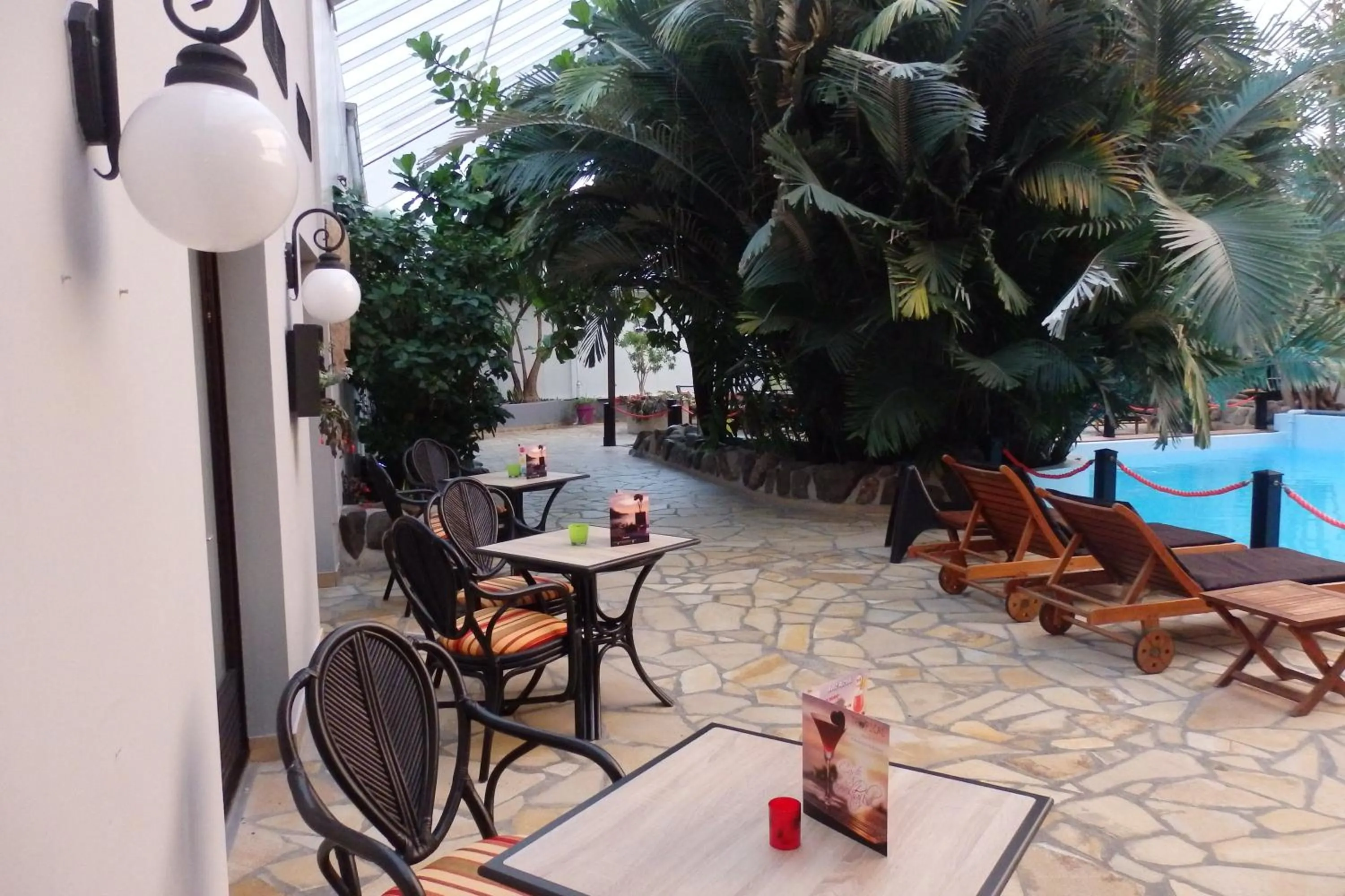 Balcony/Terrace in Tropical Hotel