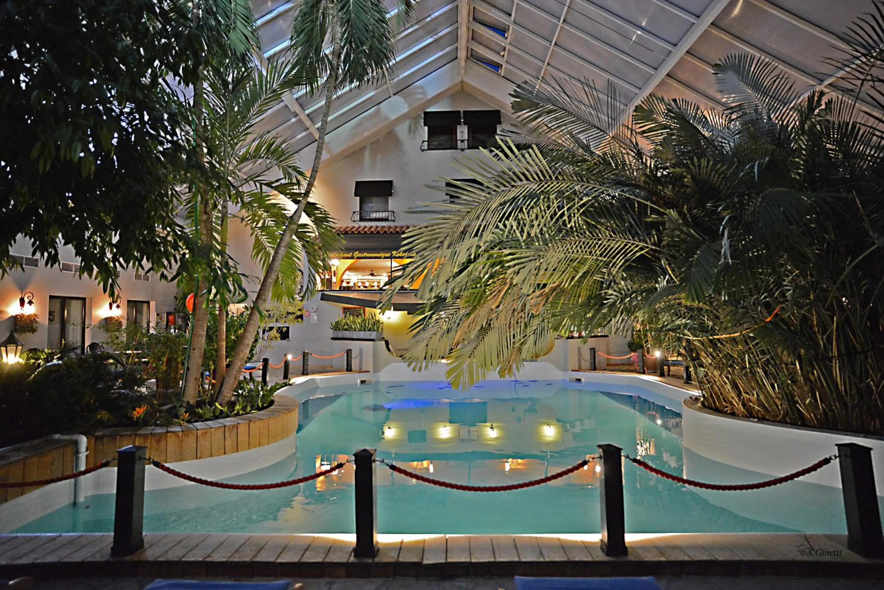 Garden view in Tropical Hotel