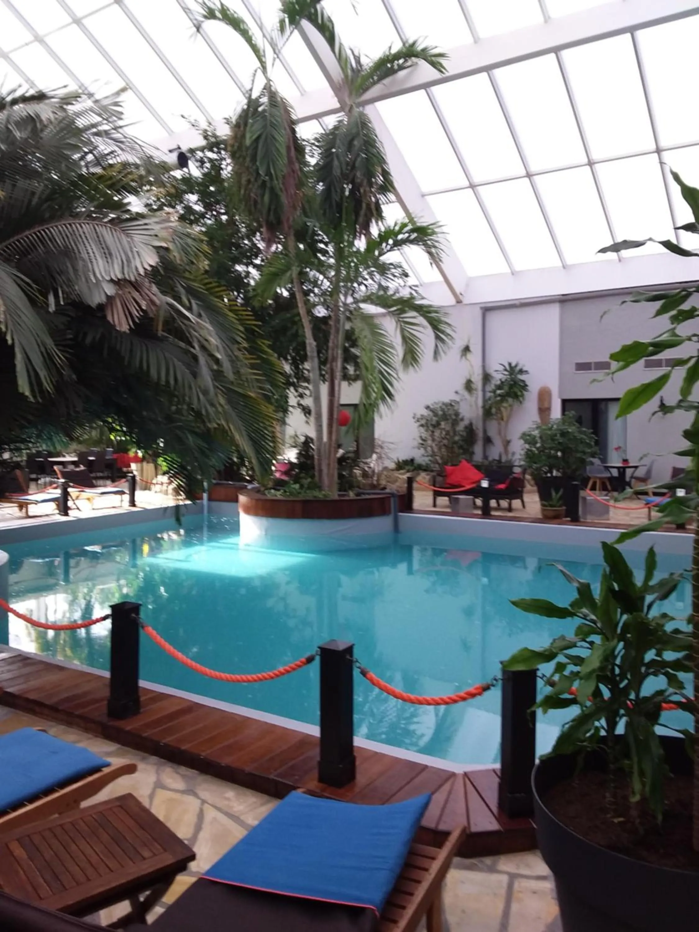 Swimming pool in Tropical Hotel