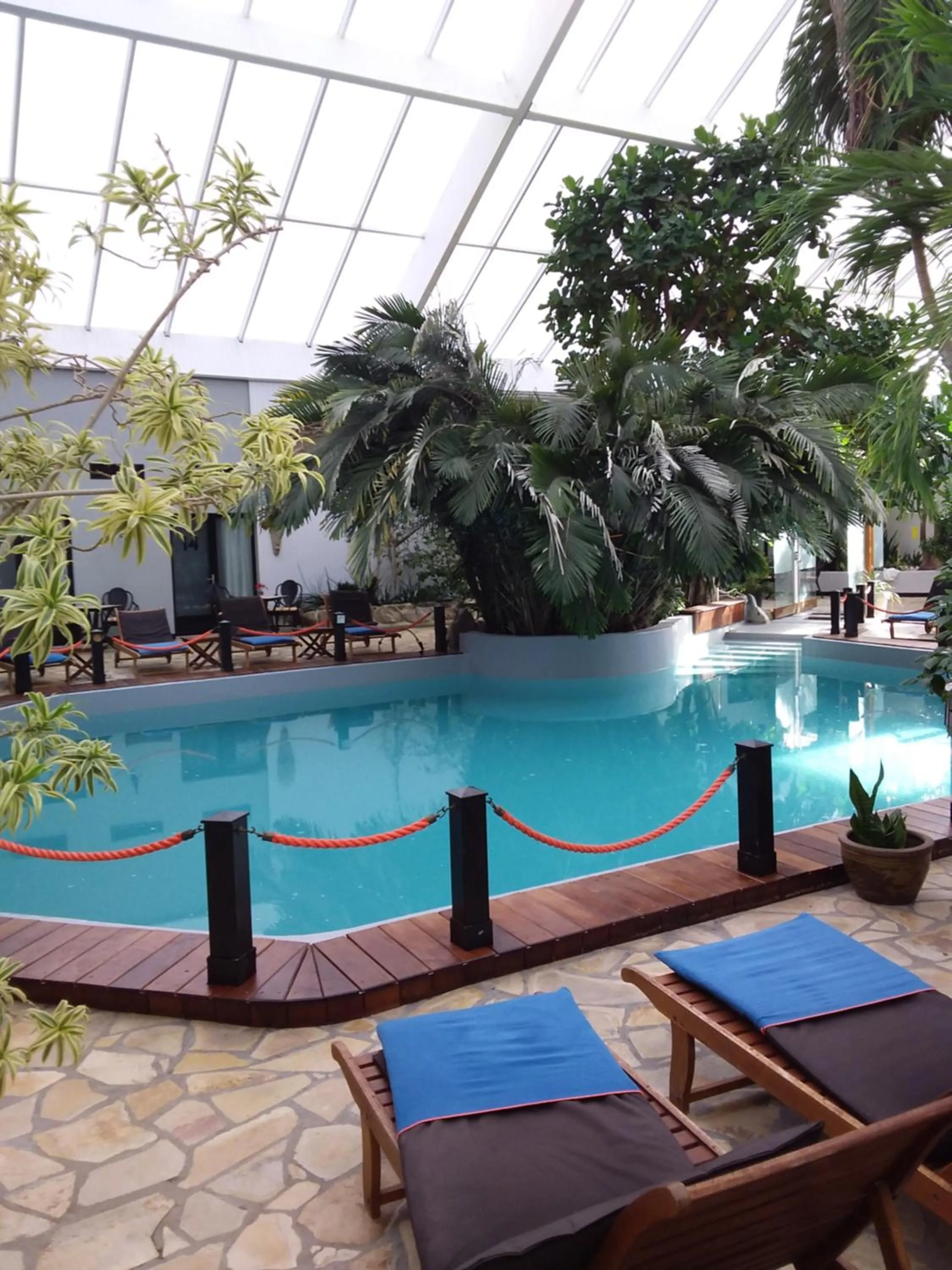 Swimming pool in Tropical Hotel