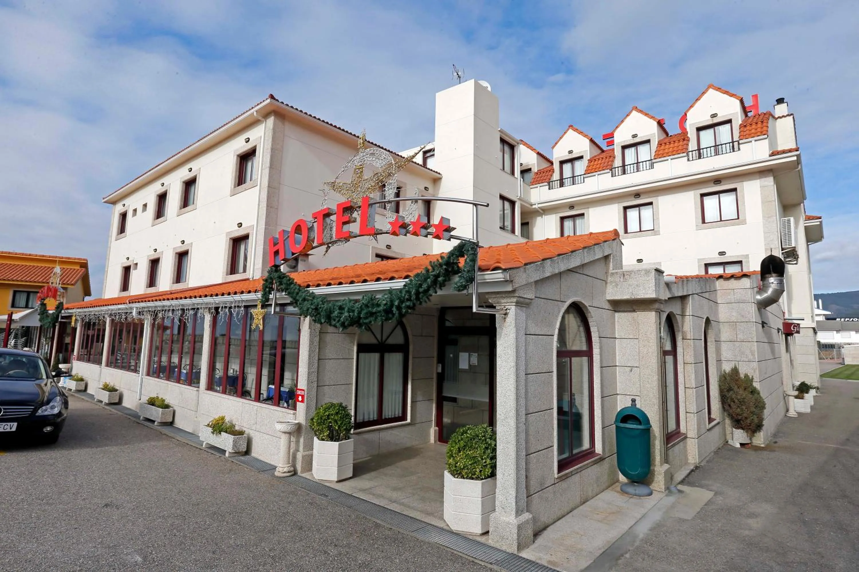 Lobby or reception in Hotel Restaurante Glasgow