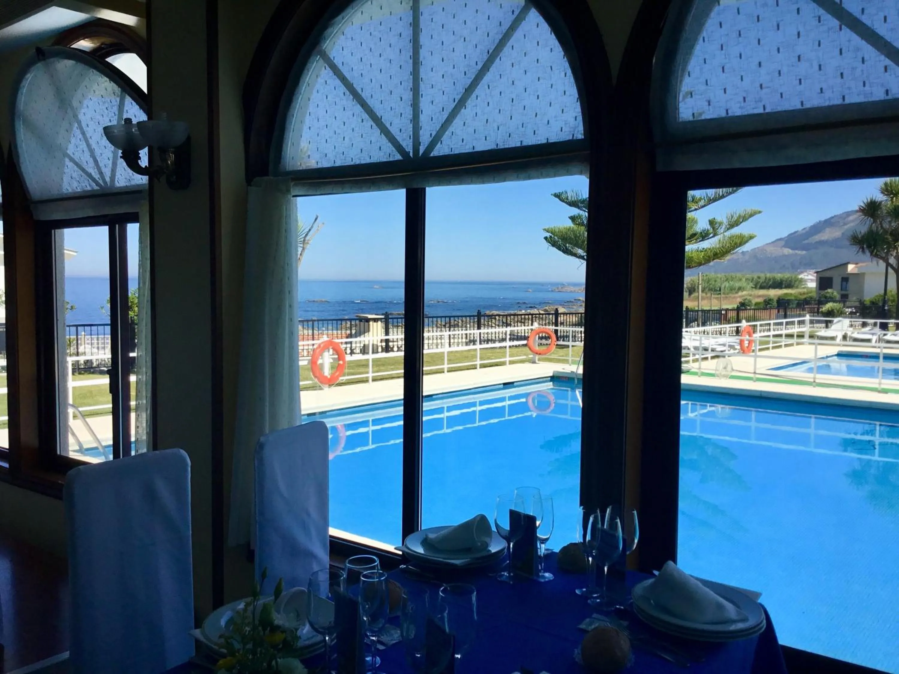Dining area in Hotel Restaurante Glasgow