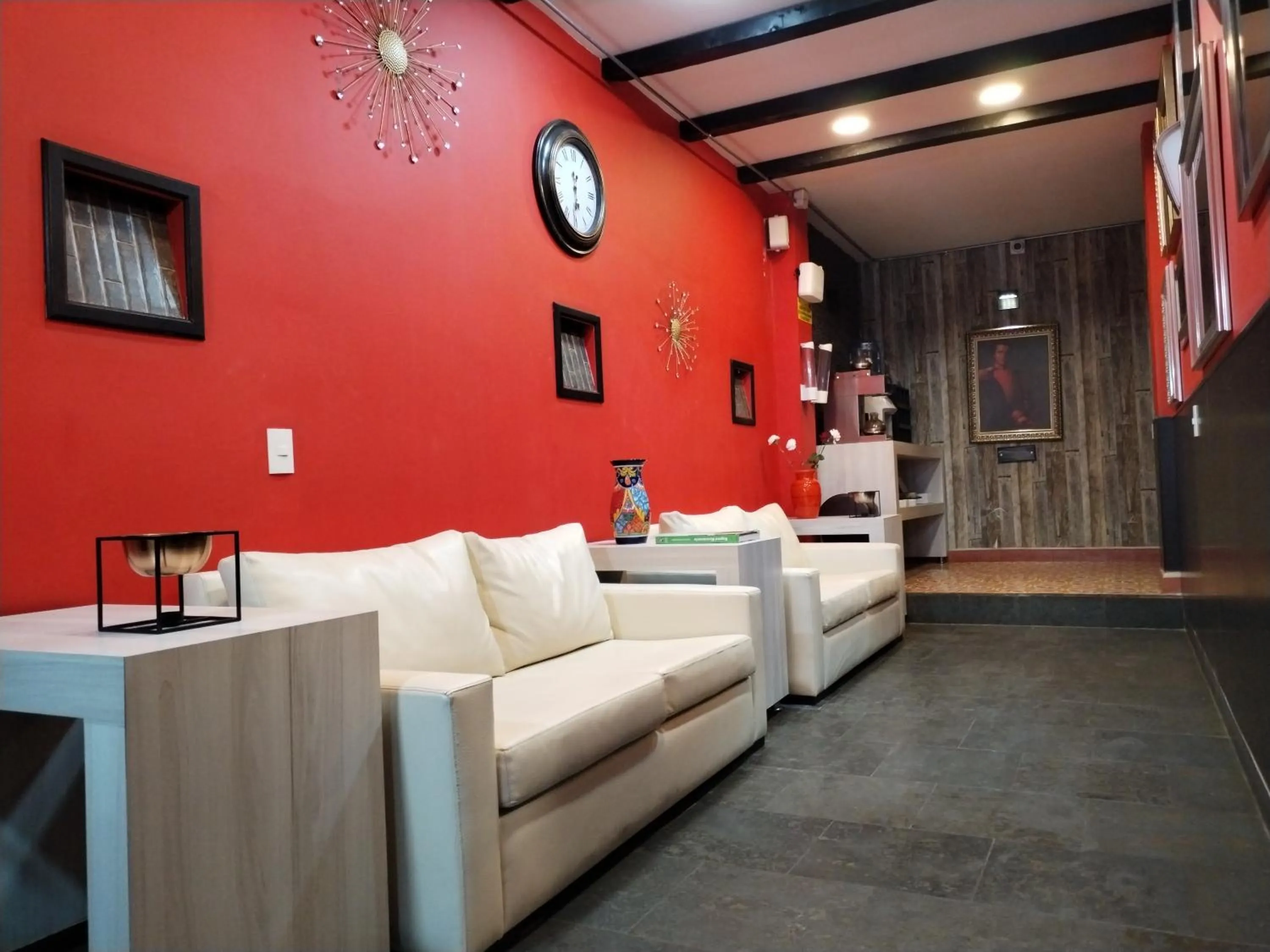 Living room in Hotel Capitan Ricaurte