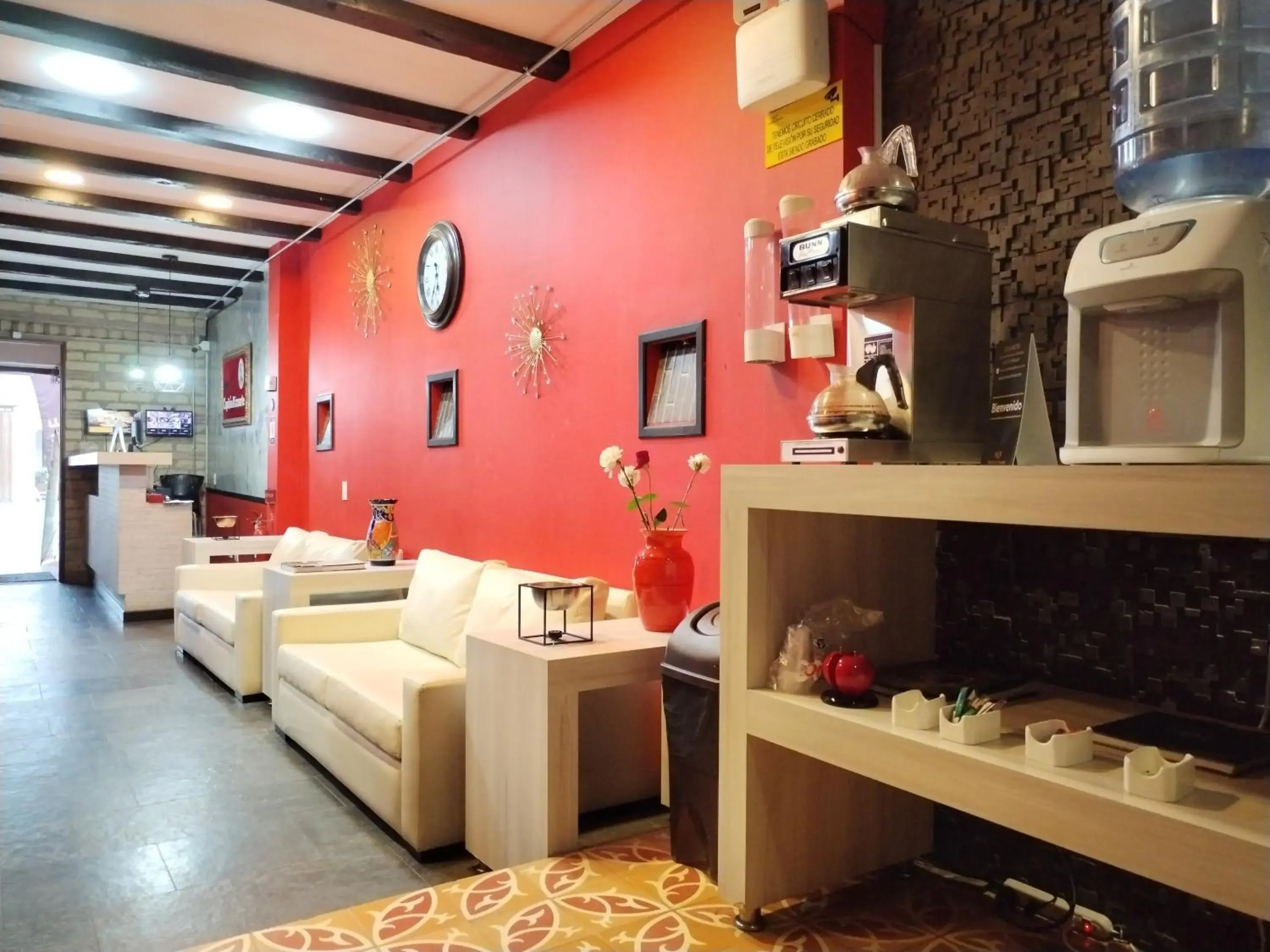 Living room in Hotel Capitan Ricaurte Living room in Hotel Capitan Ricaurte