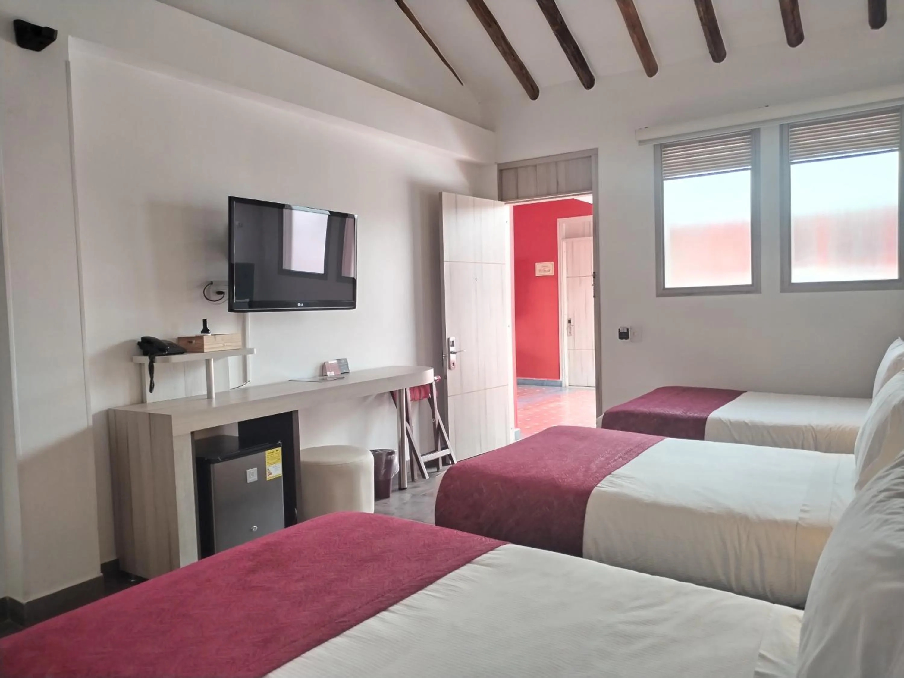 Decorative detail, Bed in Hotel Capitan Ricaurte